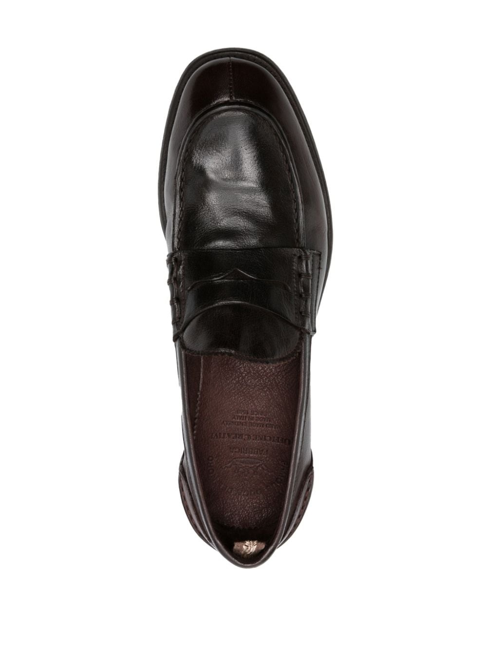 Chronicle 144 leather penny loafers - 4