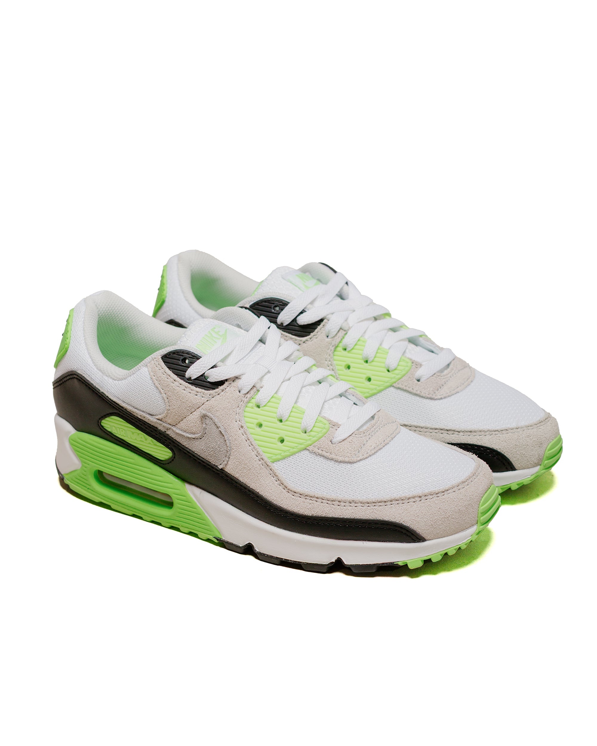 Air Max 90 White/Light Bone/Neutral Olive/Cave Stone - 2