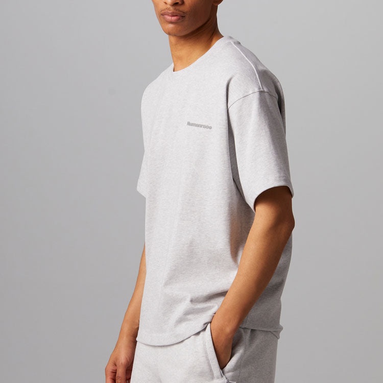 adidas originals x Pharrell Williams Crossover Casual Breathable Sports Solid Color Short Sleeve Lig - 4