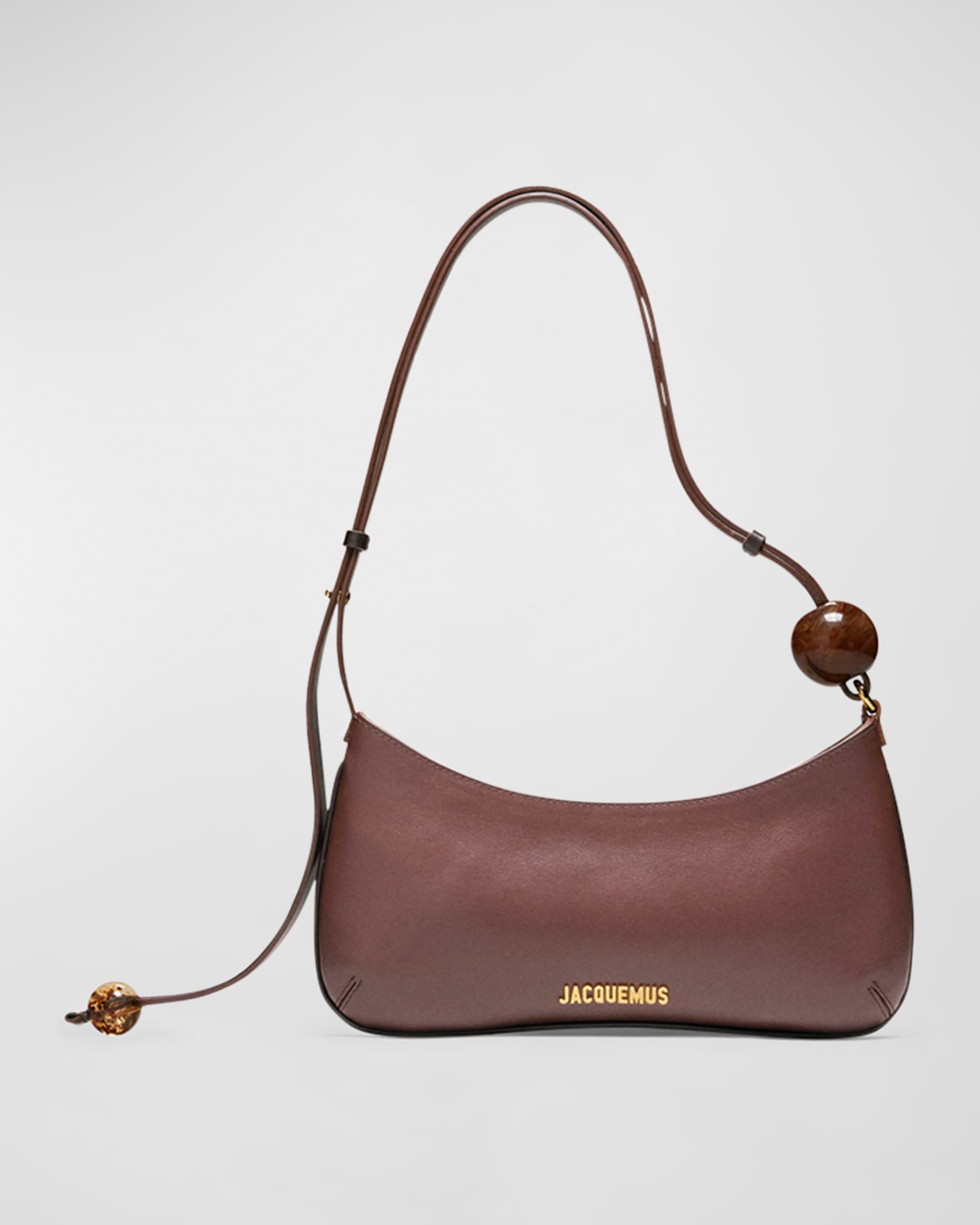 Le Bisou Perle Leather Shoulder Bag - 1