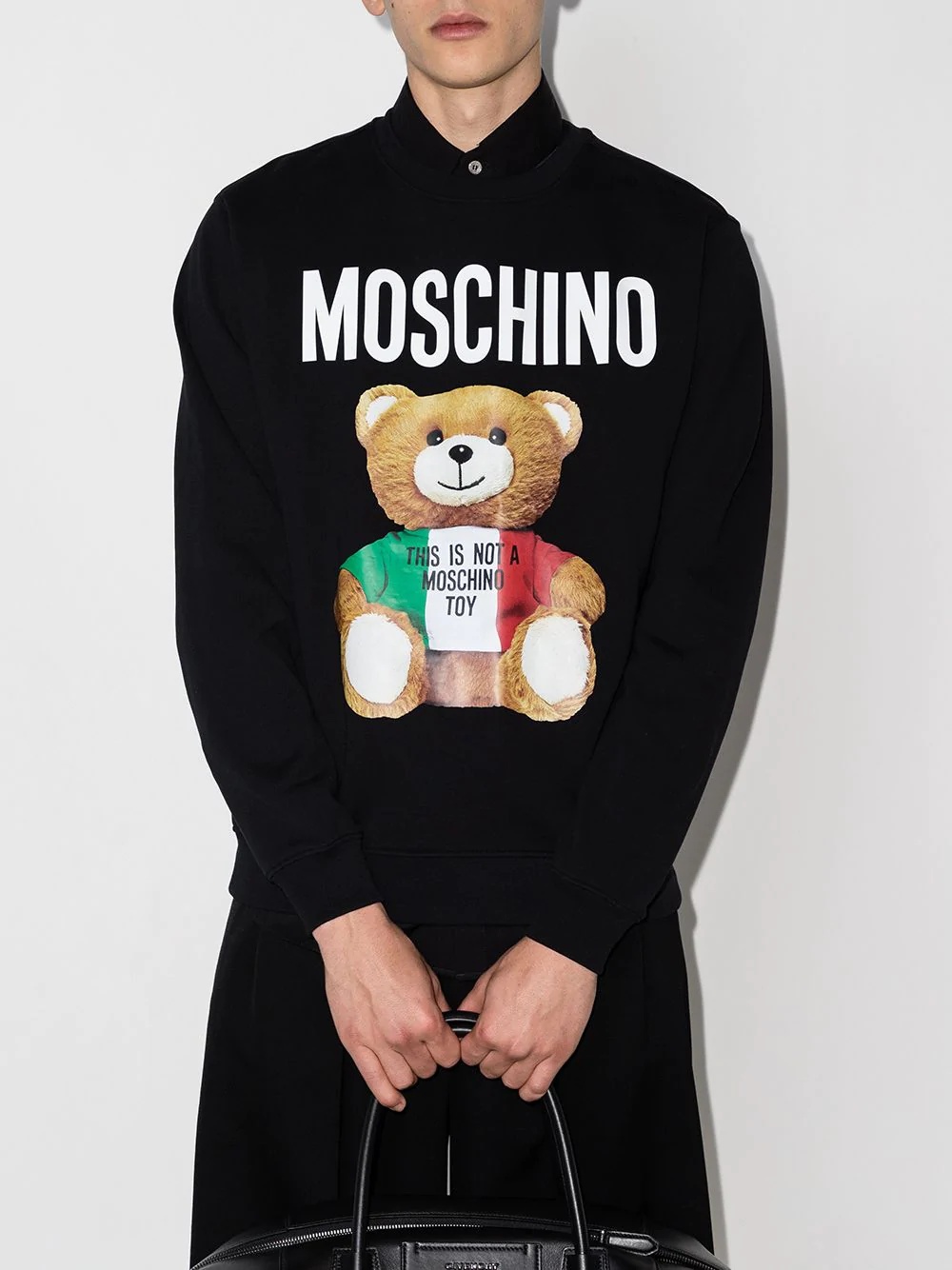 Italian Teddy Bear crew-neck sweatshirt - 2