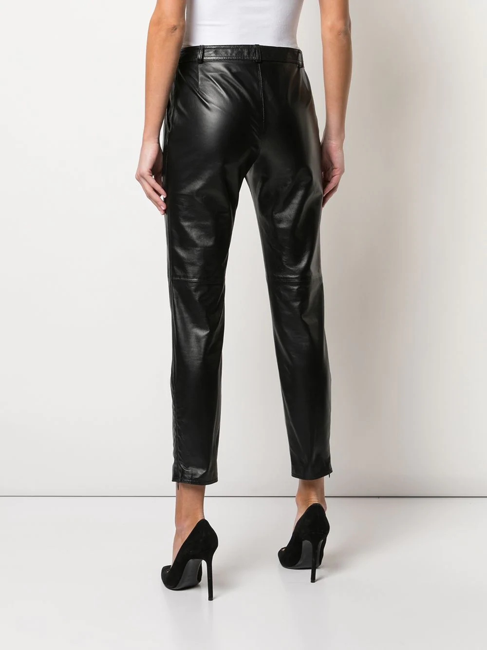 Henri leather trousers - 4