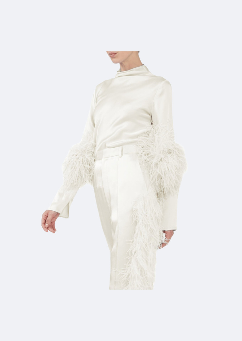 LAPOINTE Large Feather Cuffs outlook