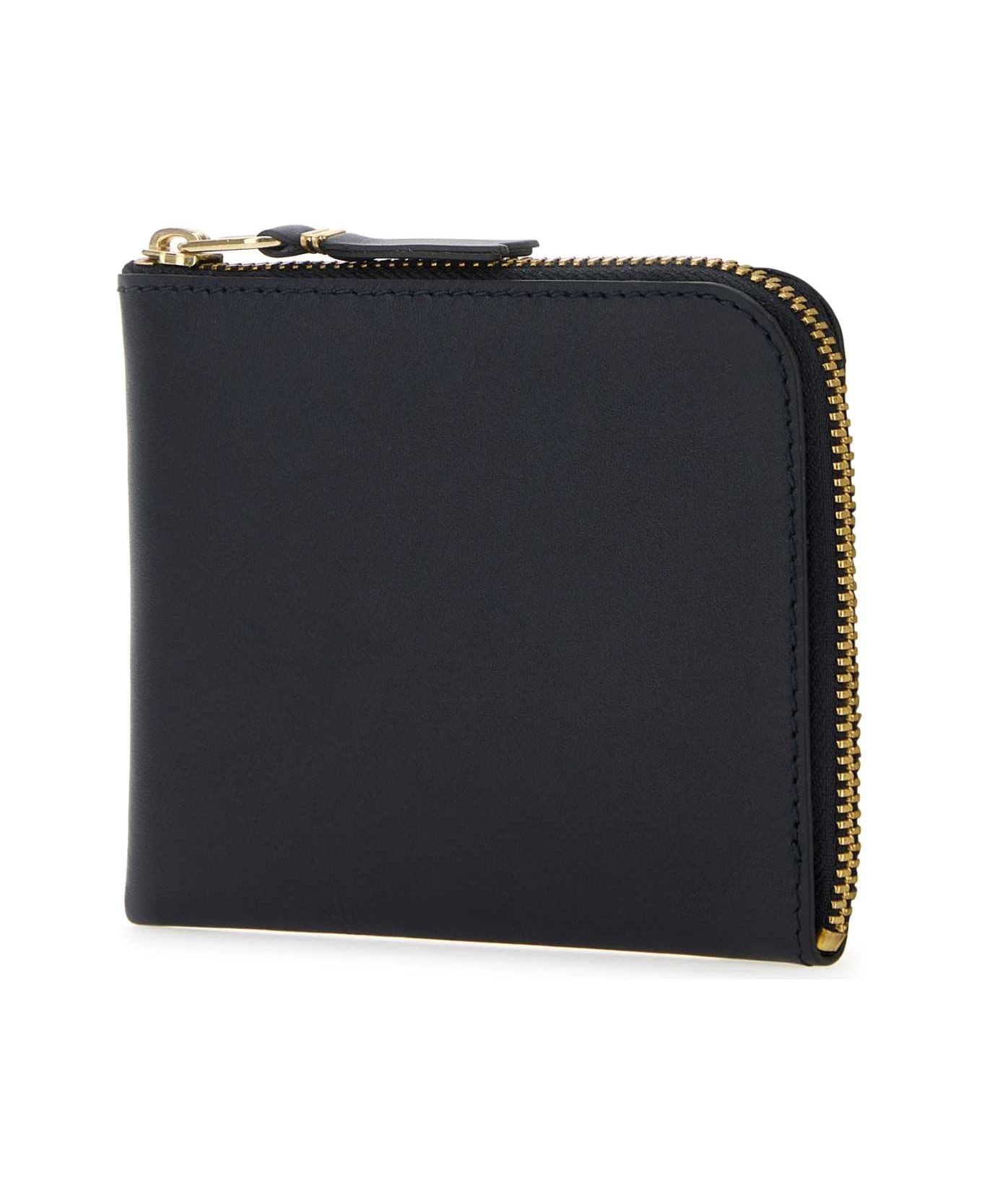 Midnight Blue Leather Wallet - 2