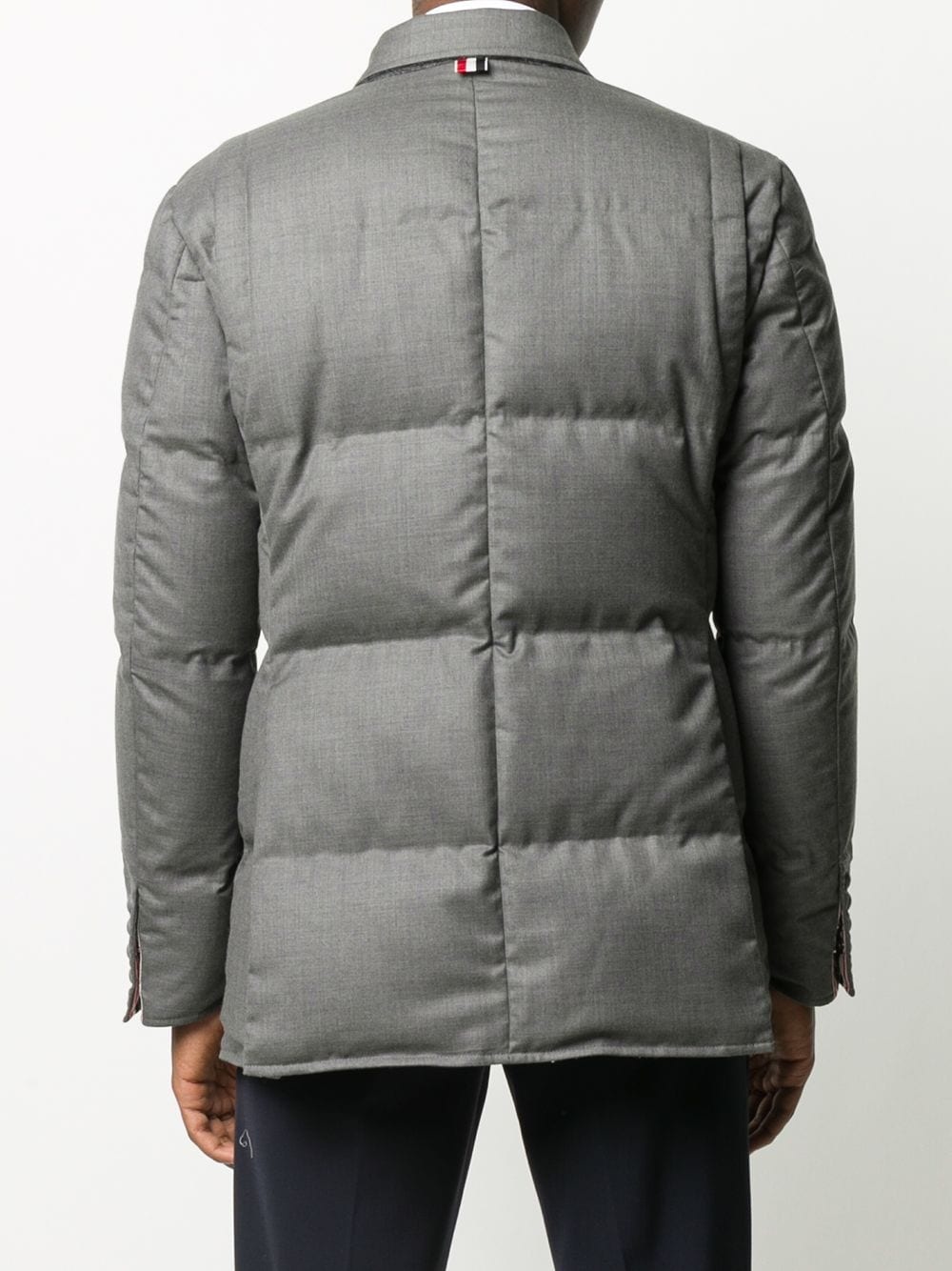 long-sleeve padded jacket - 4