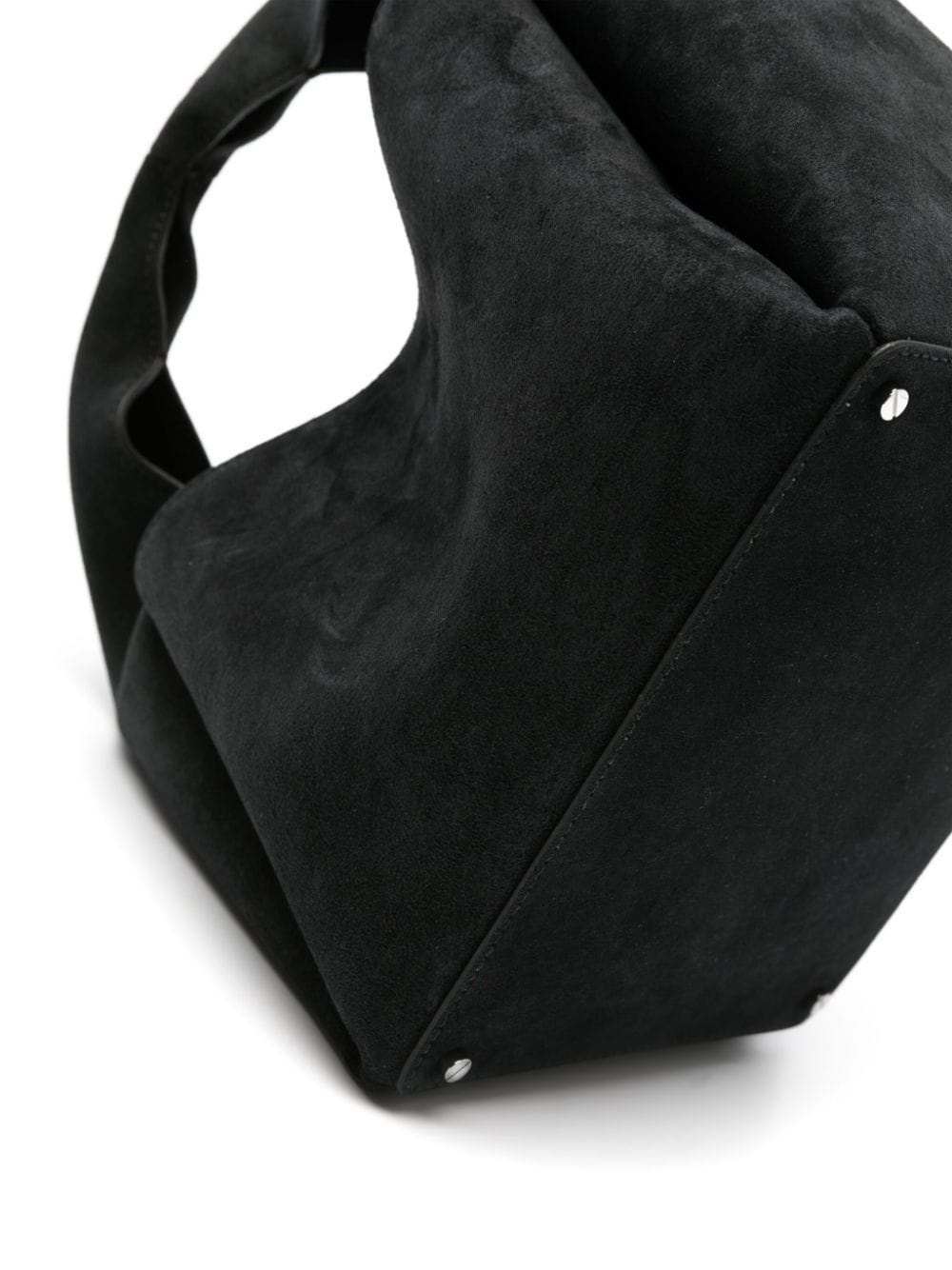 suede bucket bag - 4