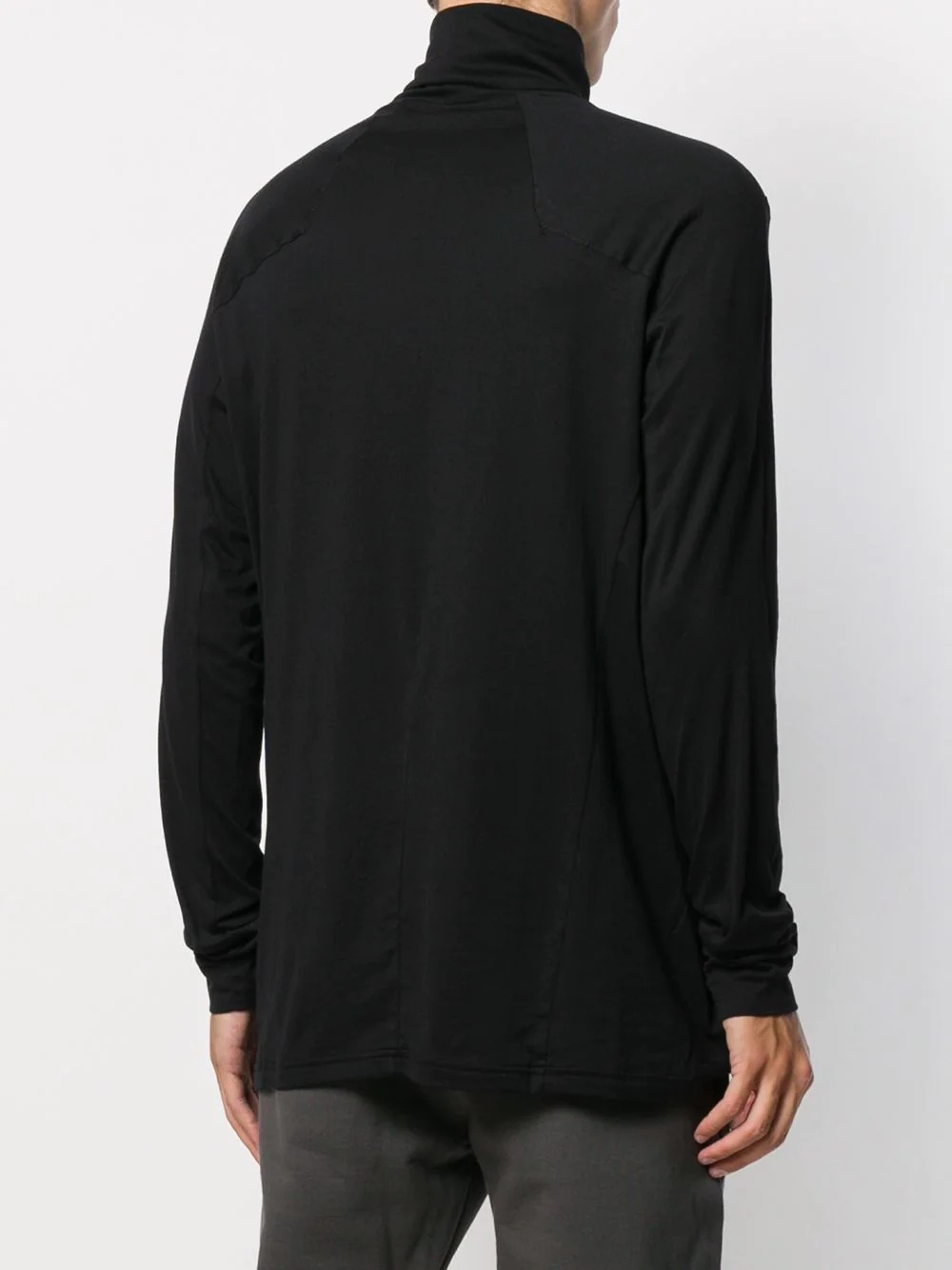 funnel neck longline top - 4