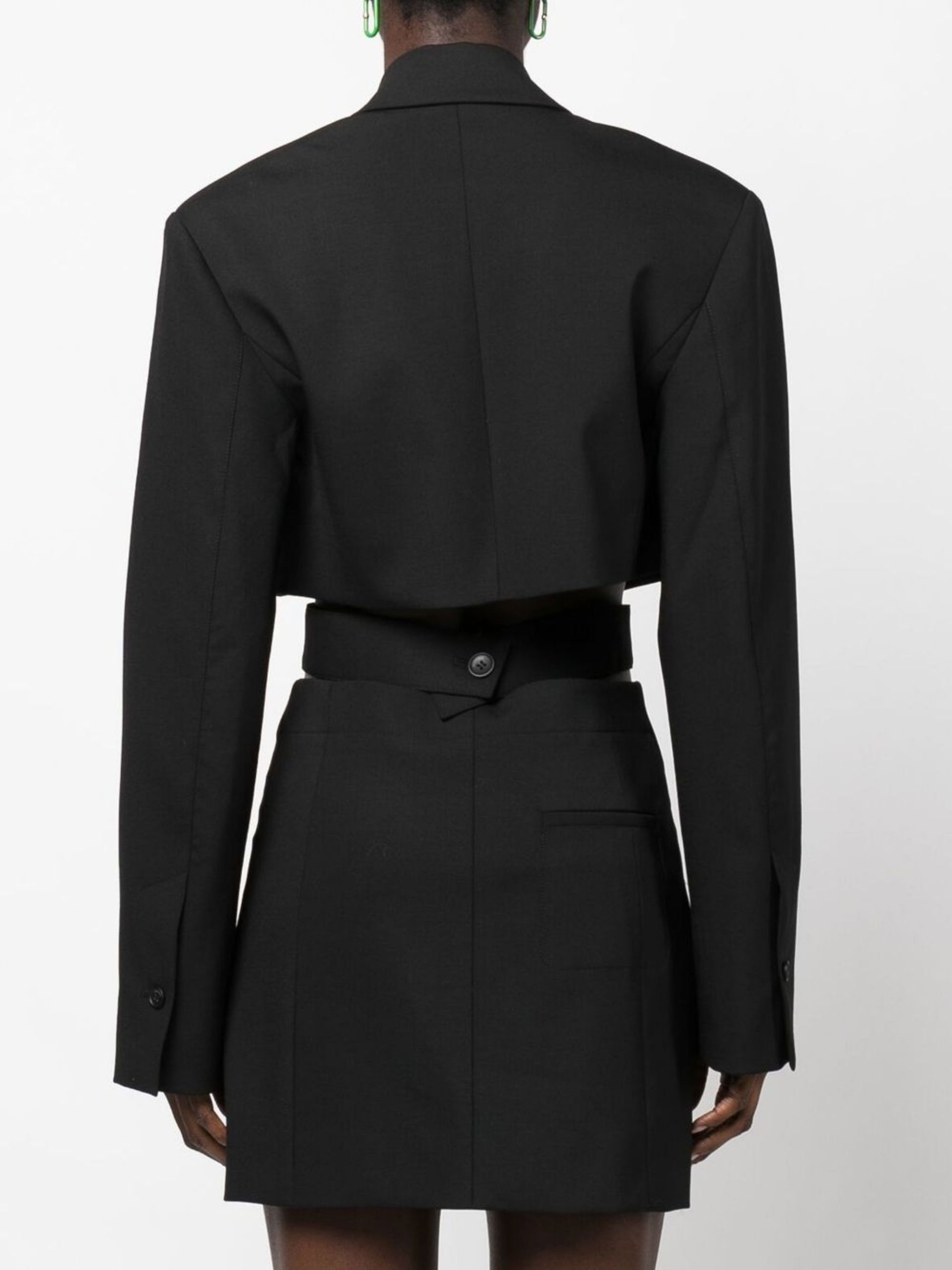 Bari cut-out blazer dress - 4