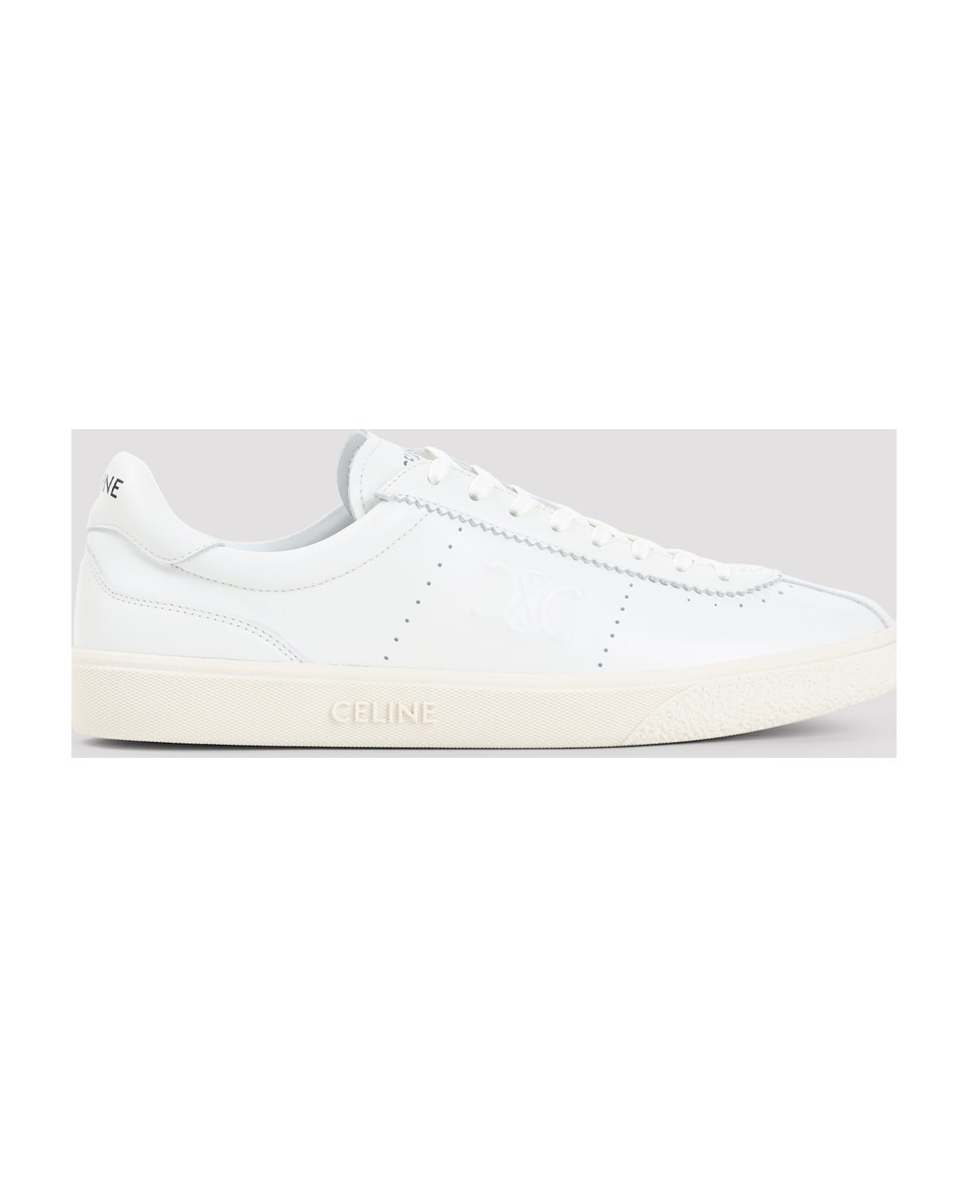 Low Lace-up Sneakers With Triomphe - 3