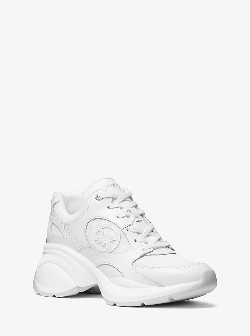 Zuma Leather and Mesh Trainer - 1