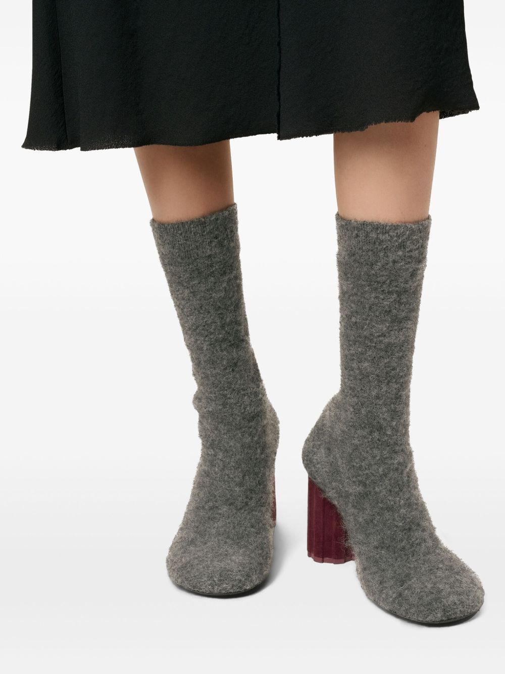 120mm Piano ankle boots - 5