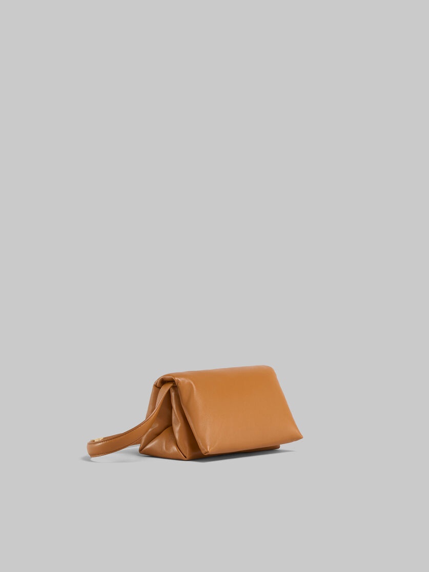 SMALL BROWN CALFSKIN PRISMA BAG - 6