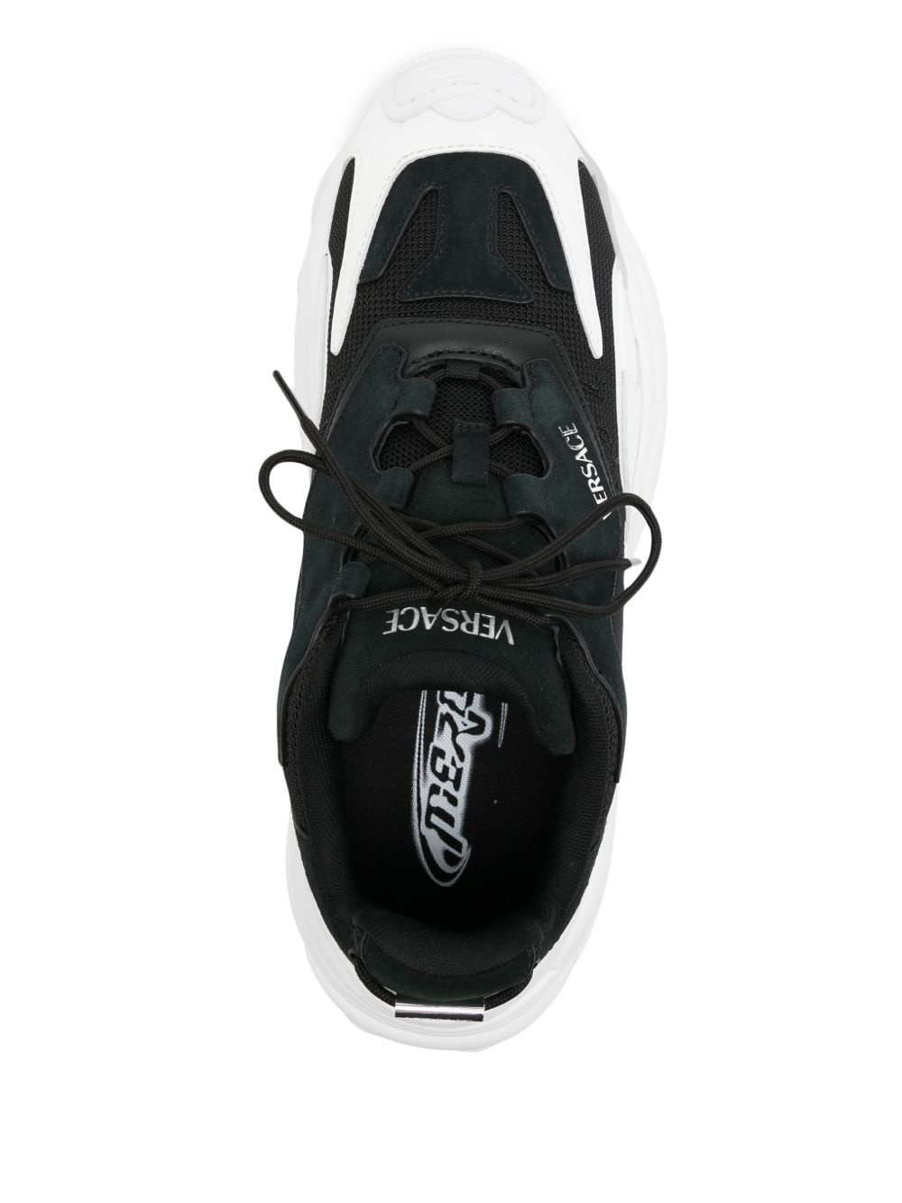 panelled sneakers - 4