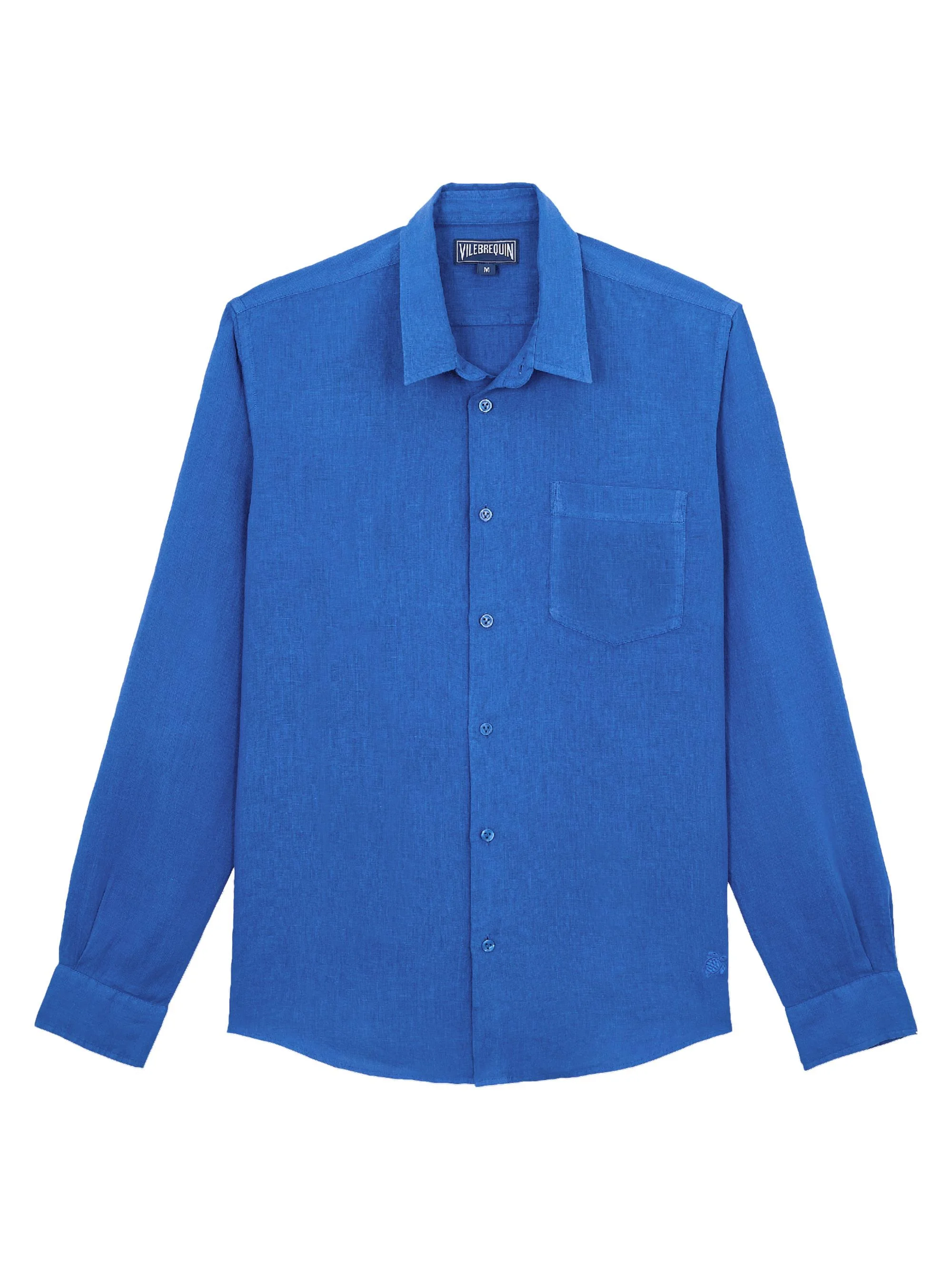 Men's Long-Sleeve Linen Shirt - Marrakech - 1