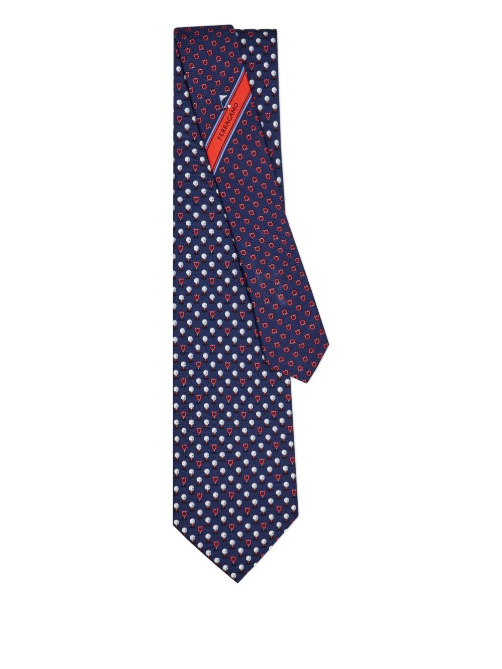 Gancini-motif patterned tie - 2