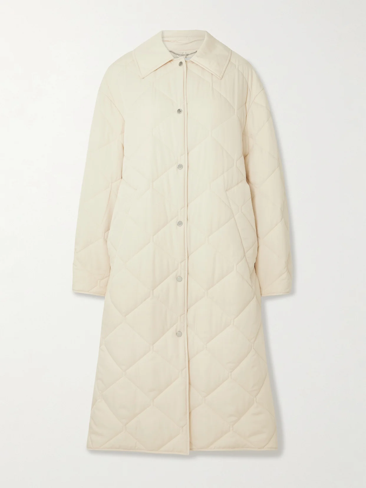 Penny Quilted Shell Coat - 1