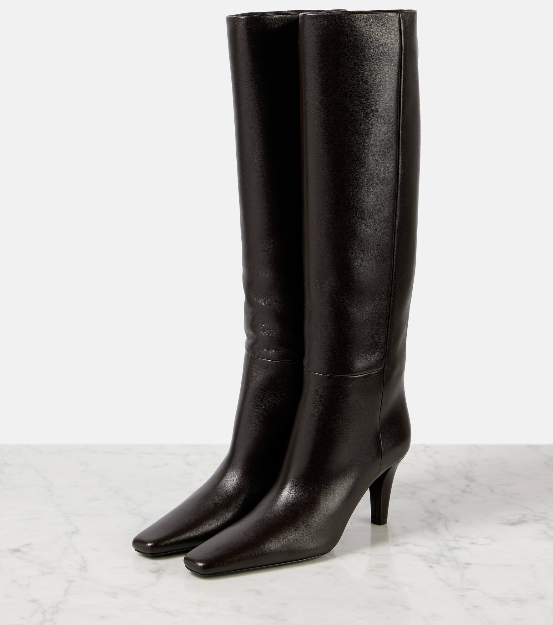 Jill leather knee-high boots - 4
