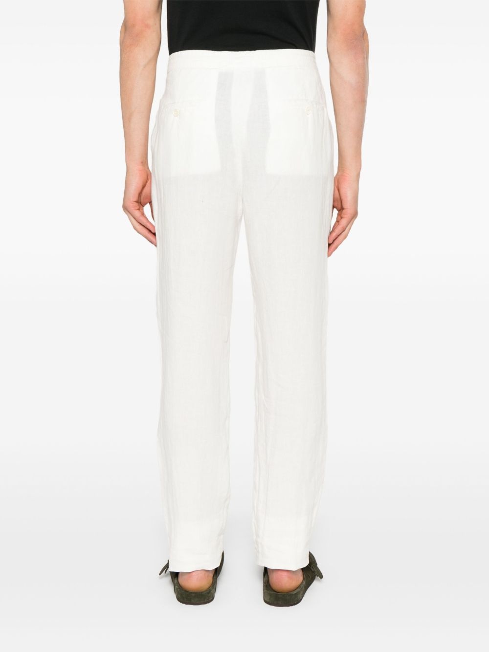 linen trousers - 4