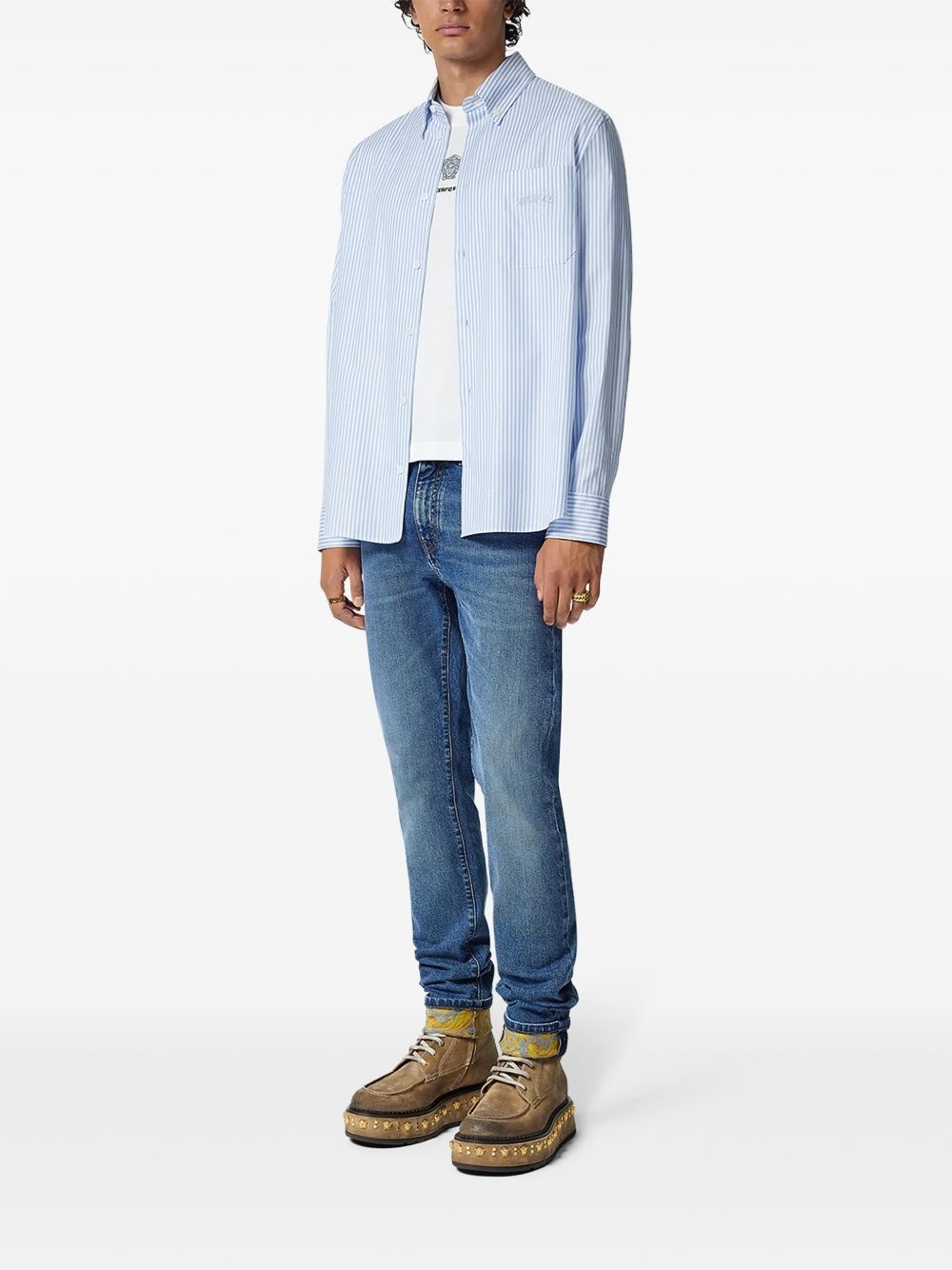 barocco slim jeans - 2
