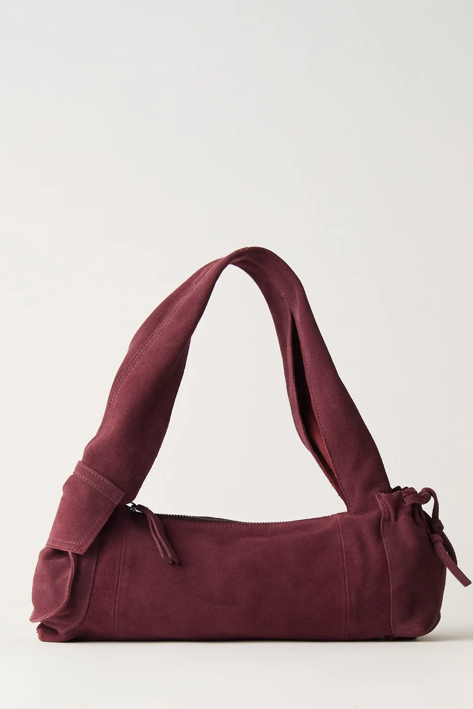 Soto East West Suede Shoulder Bag - 1