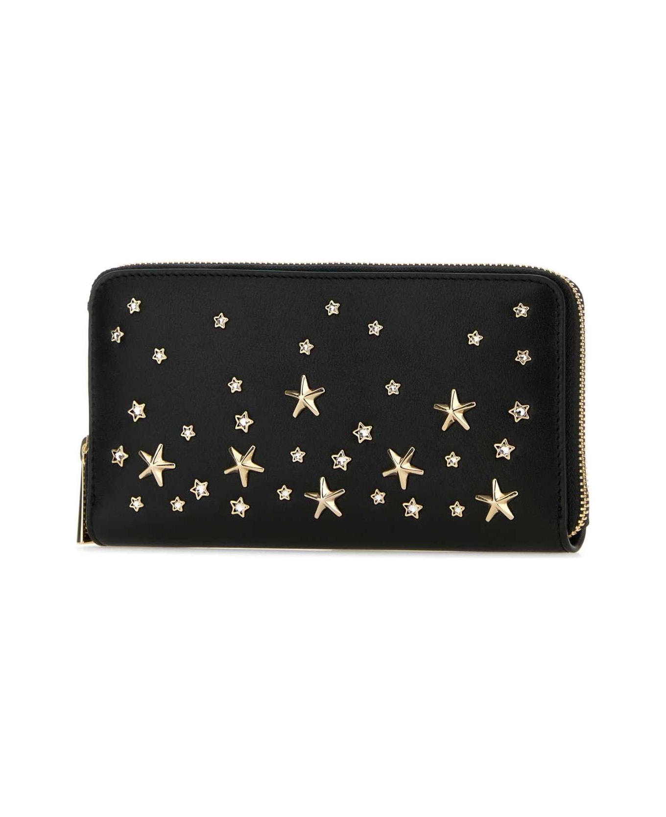 Black Leather Pippa Wallet - 2