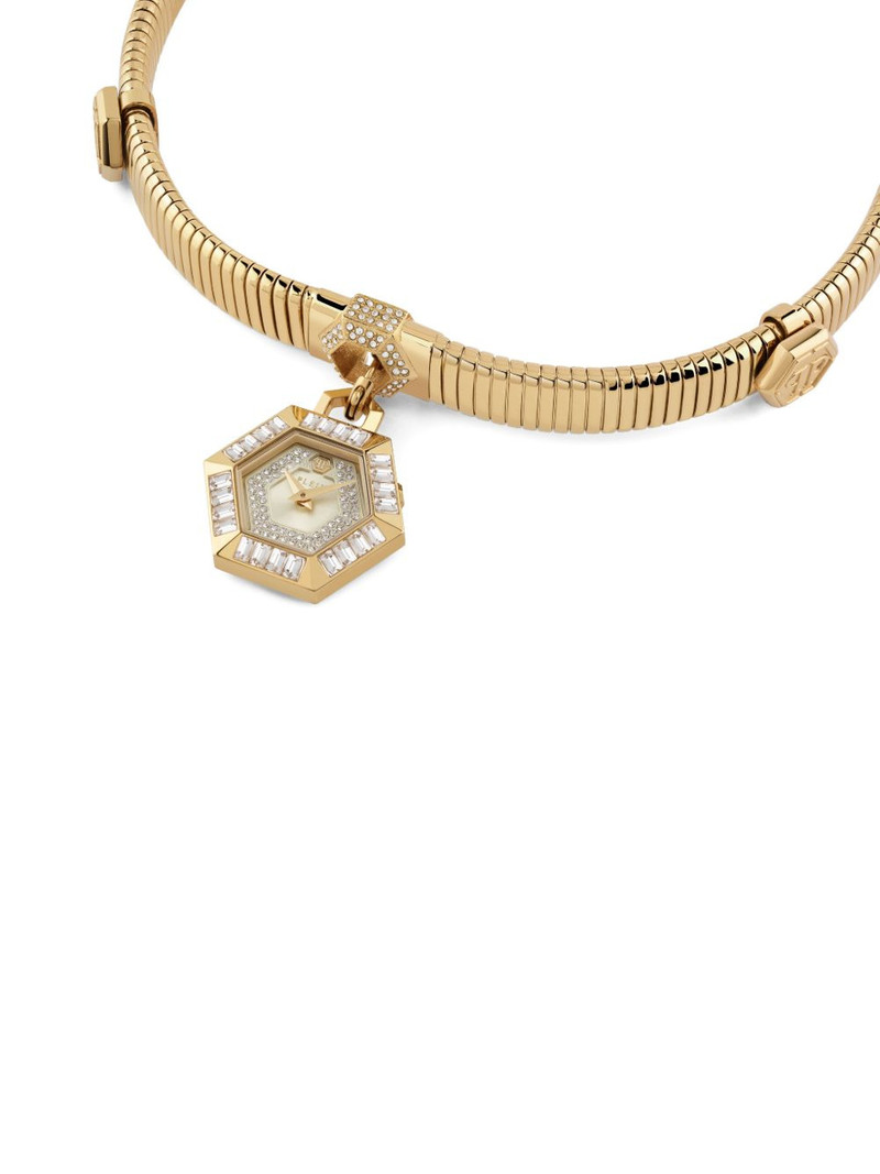 hexagon 27mm neklace watch 3