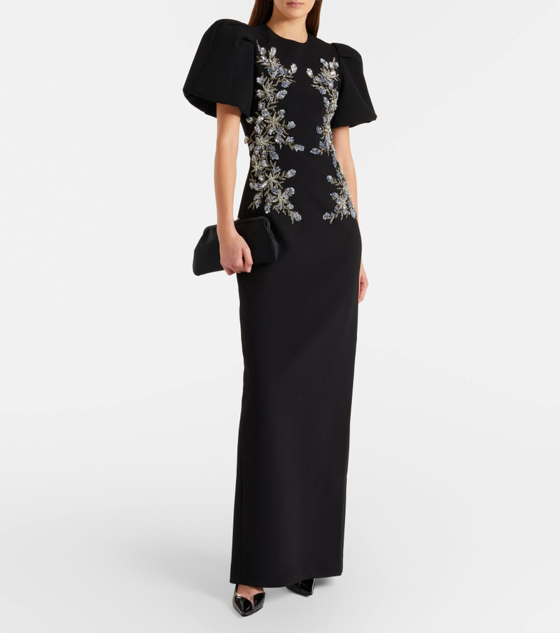 REBECCA VALLANCE Zephyr embellished gown outlook