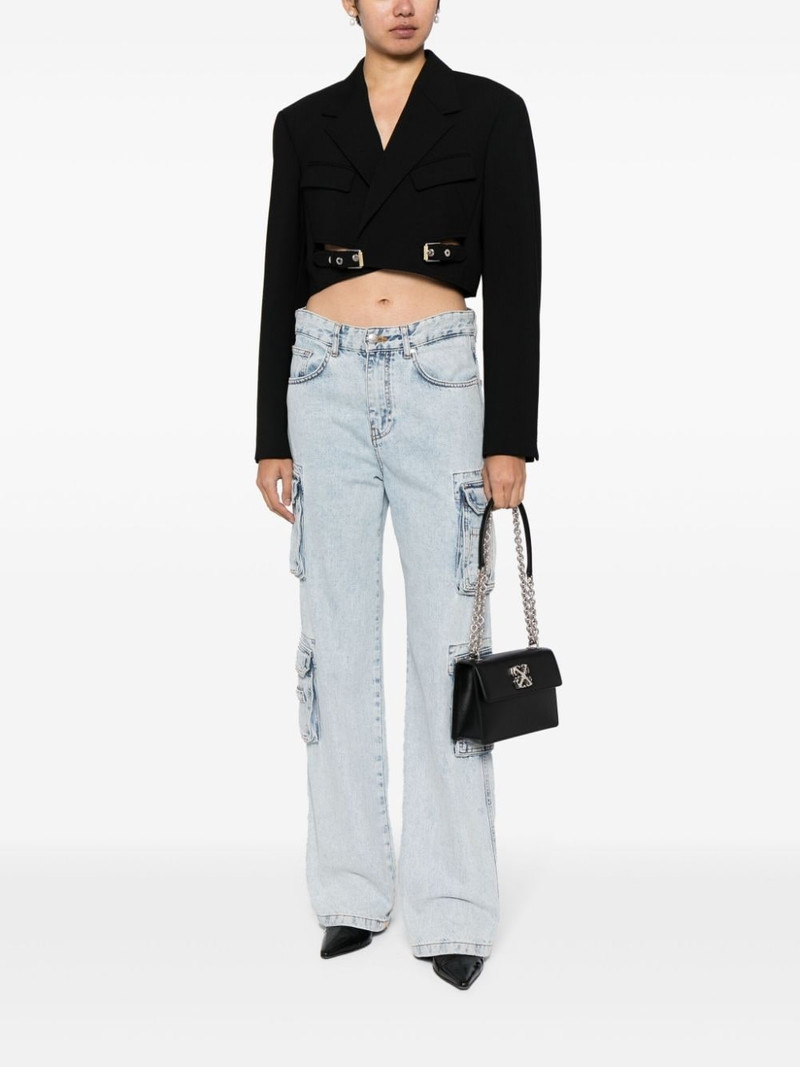 Off-White Jitney 2.0 logo-plaque shoulder bag outlook