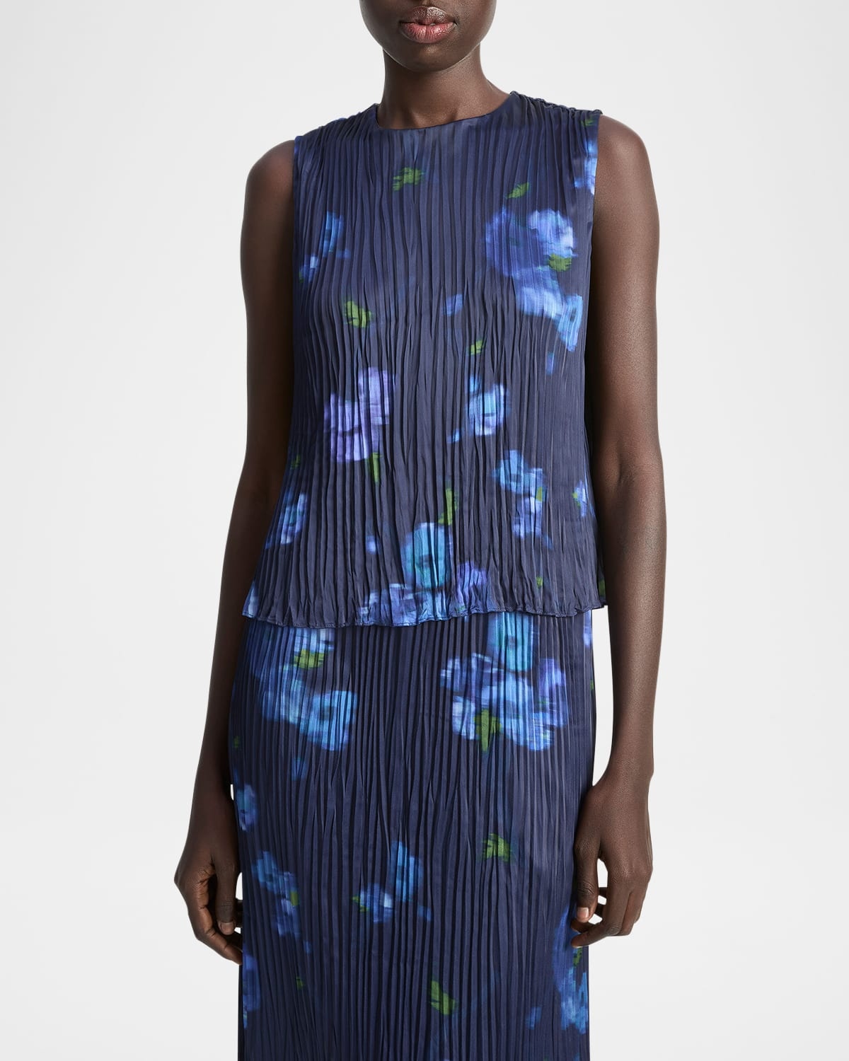 Blurred Poppy Top - 4