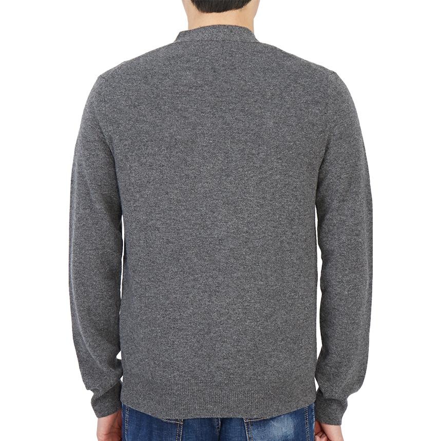 COMME des GARCONS PLAY Cardigan Red Emblem 'Grey' AZ-N008-051-3 - 6