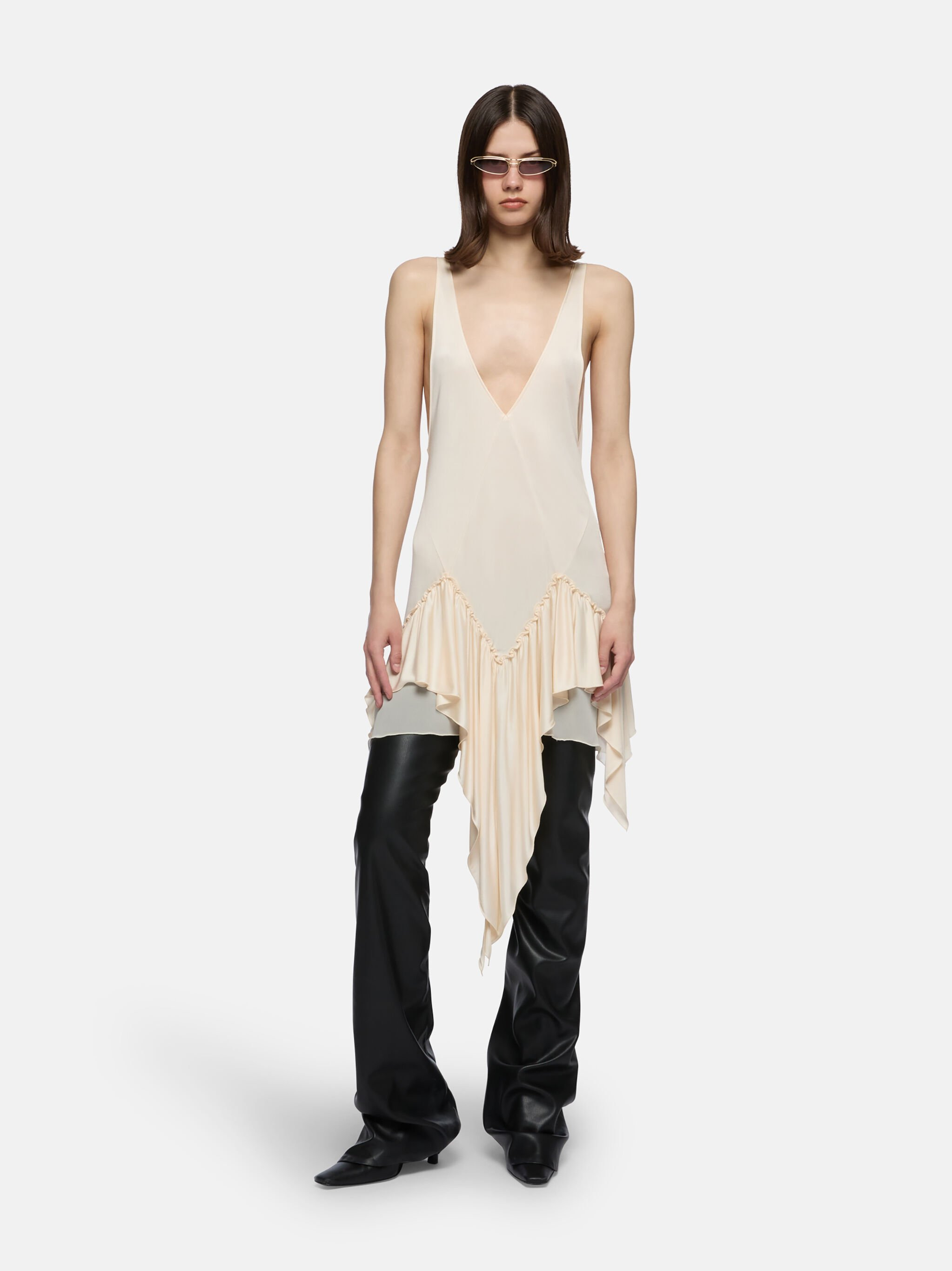IVORY MINI DRESS - 2