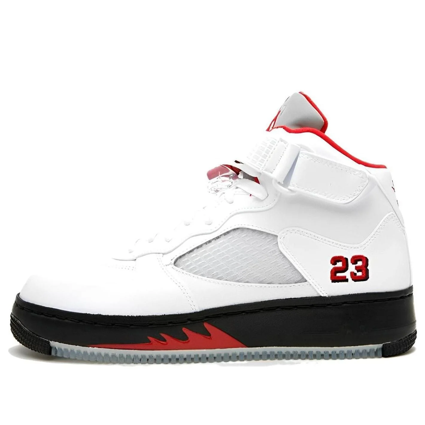 Air Jordan 5 Fusion 'Varsity White Red' 318608-161 - 1