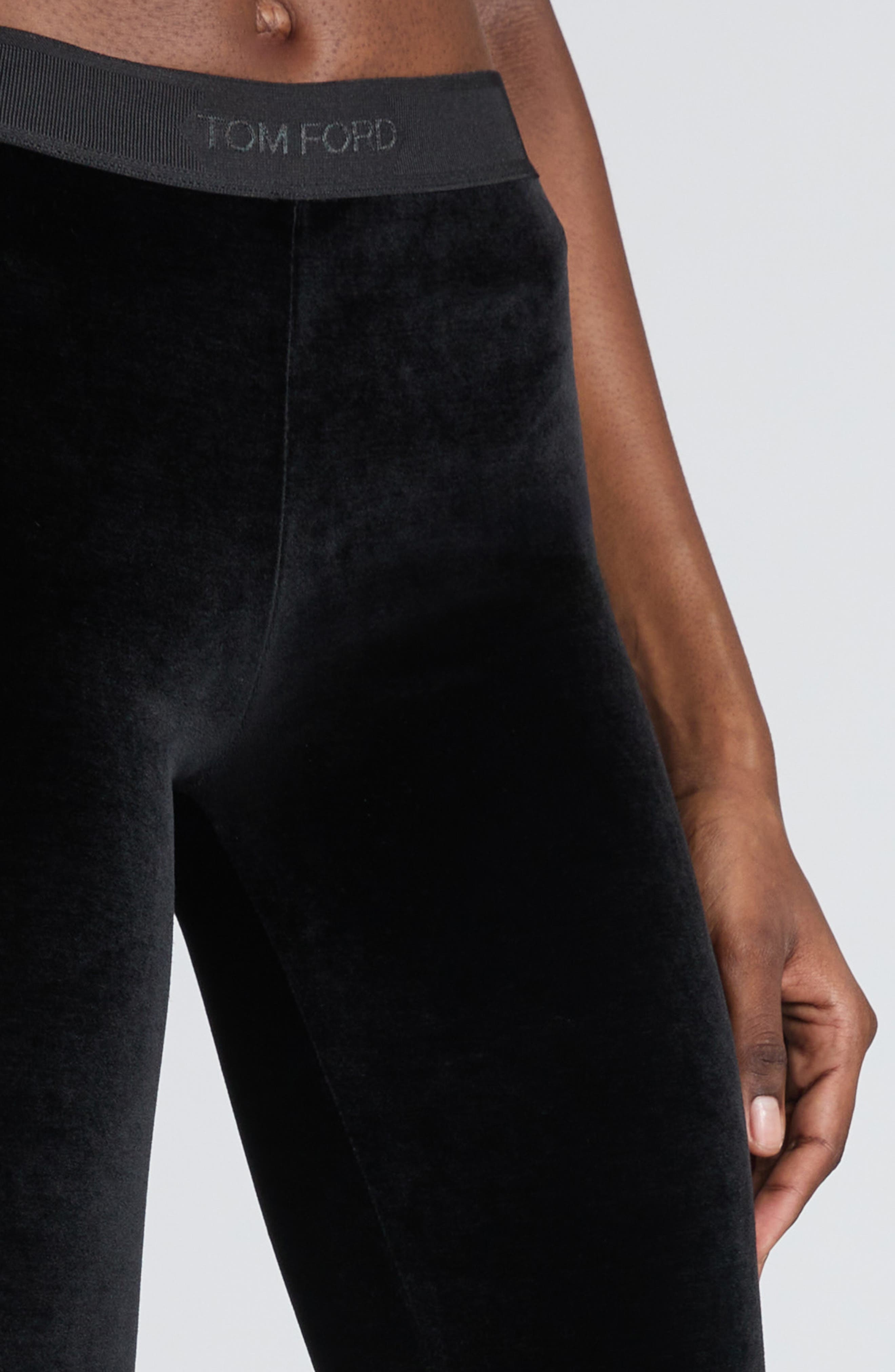TOM FORD Signature Stretch Leggings in Black at Nordstrom - 4