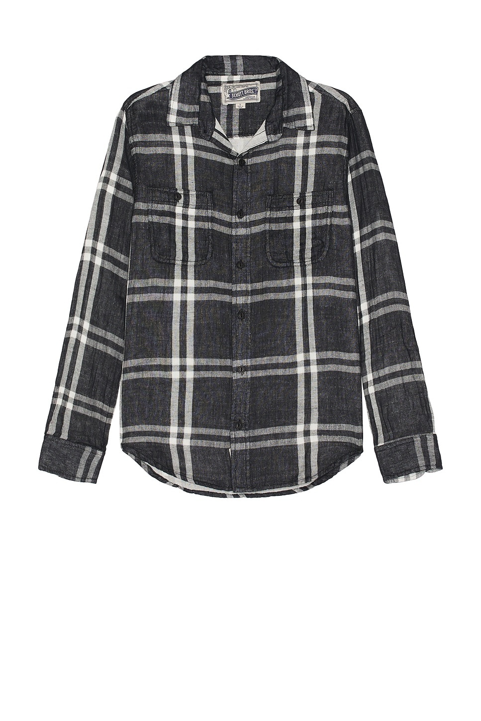 Double Weave Plaid Work Shirt - 1