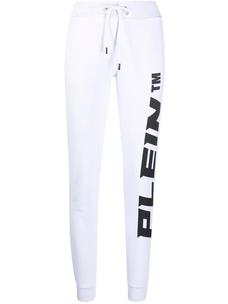 logo-print cotton joggers 1