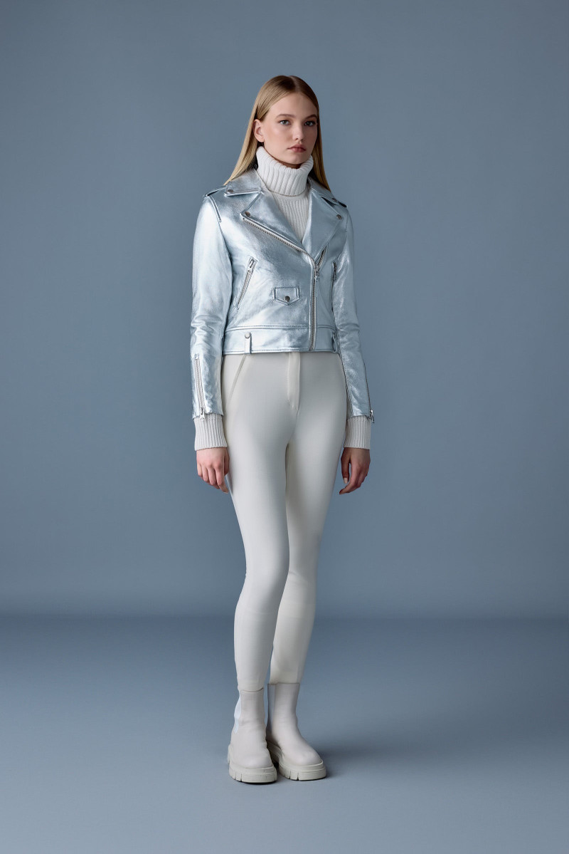 MACKAGE BAYA (R) Leather biker jacket outlook