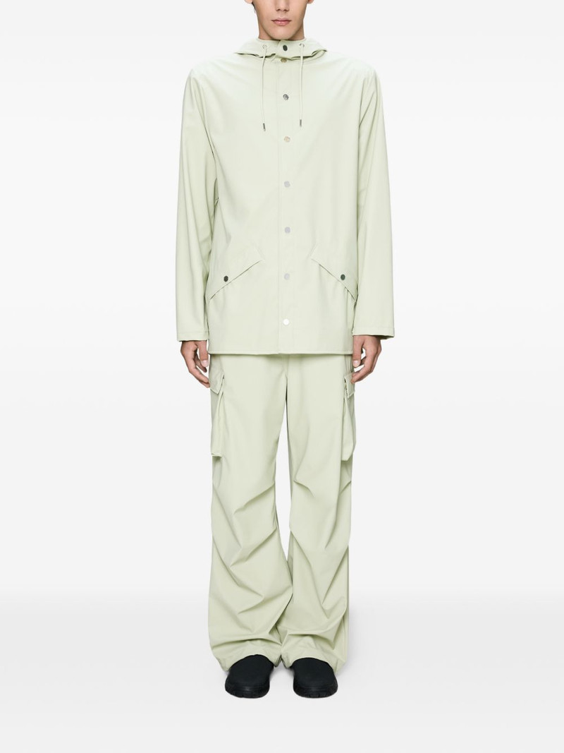 RAINS buttoned hooded jacket outlook