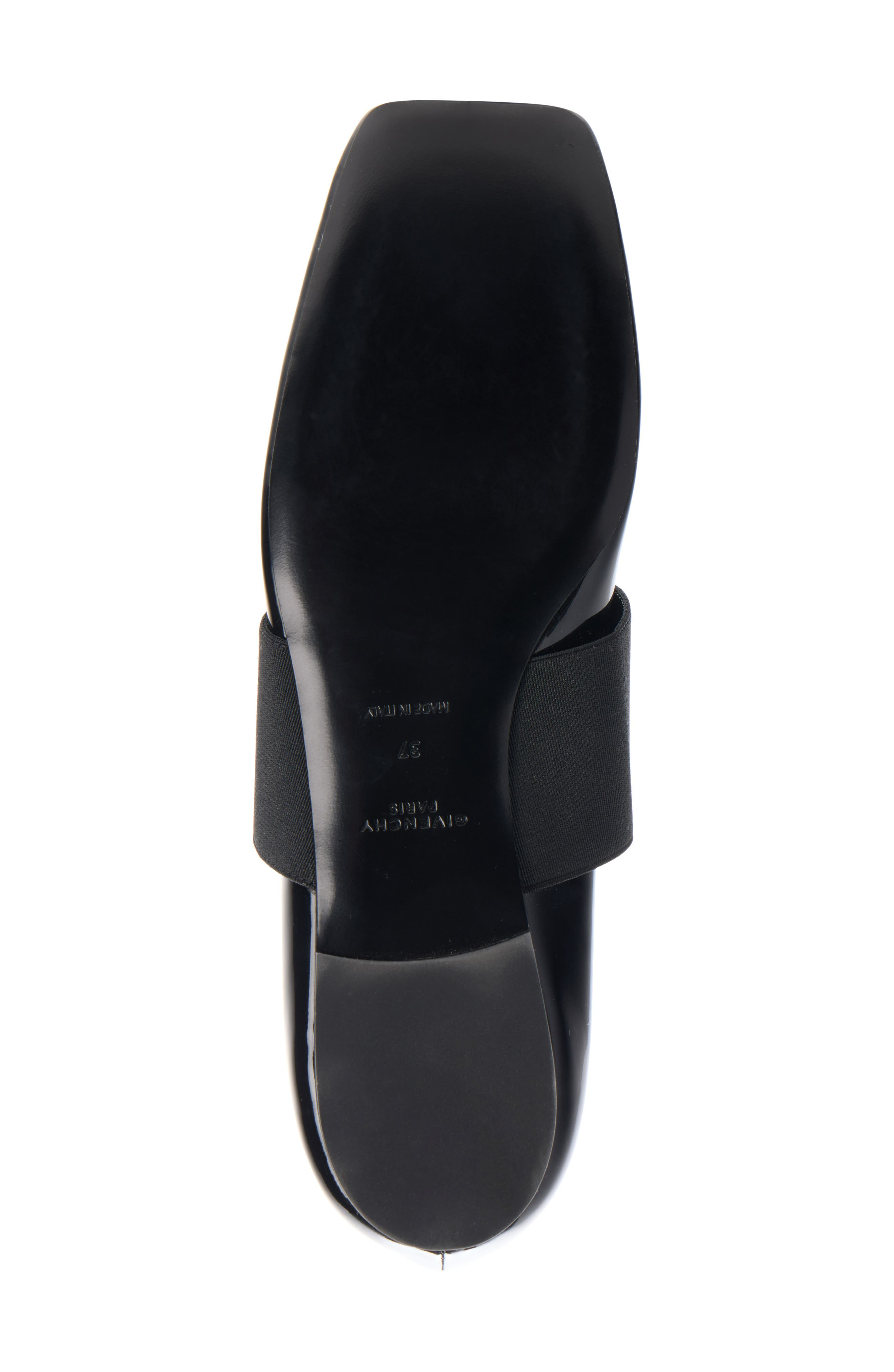 Givenchy Sliced Square Toe Mary Jane Flat in Black at Nordstrom - 6