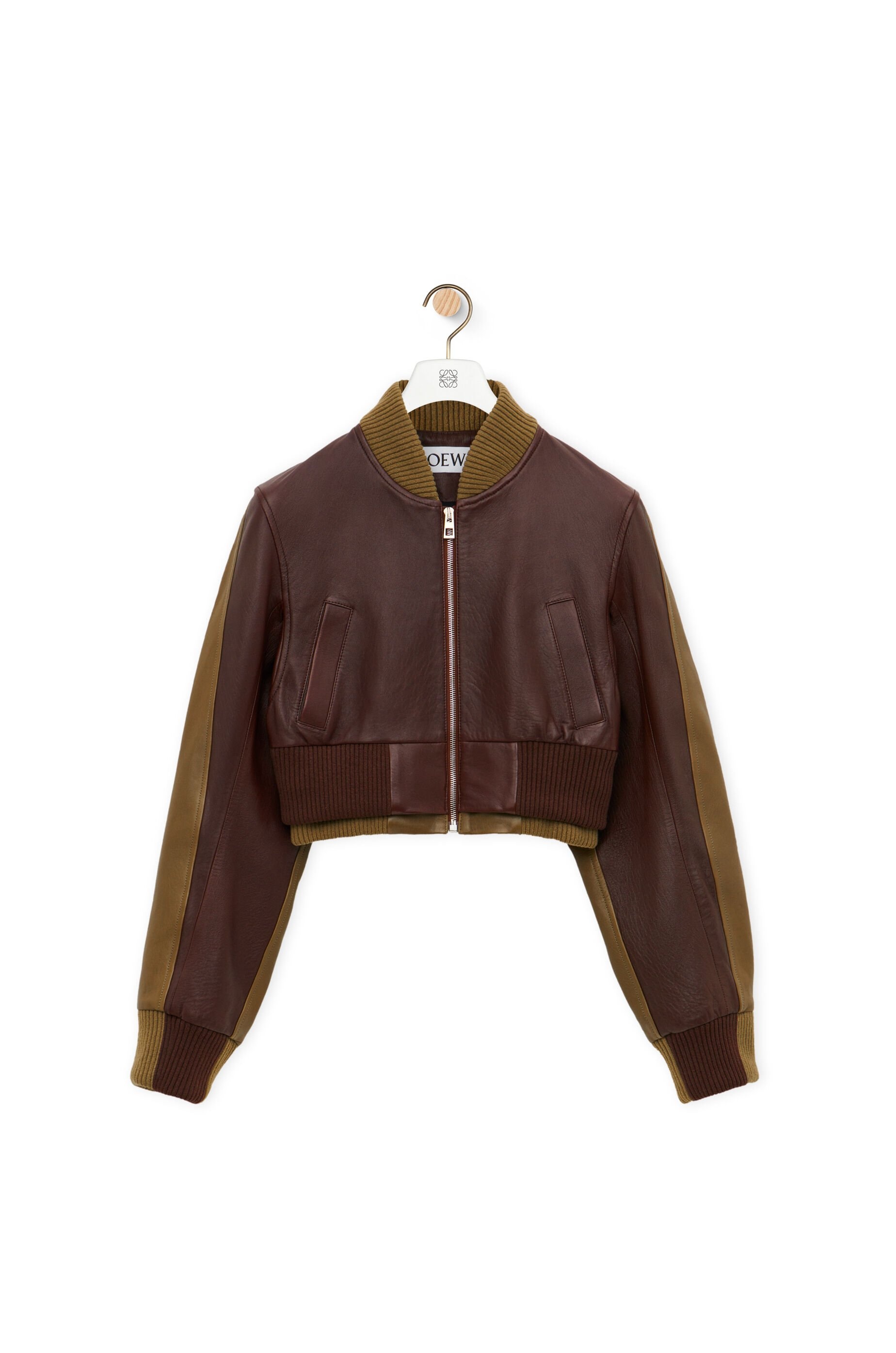 Bomber jacket in nappa lambskin - 1