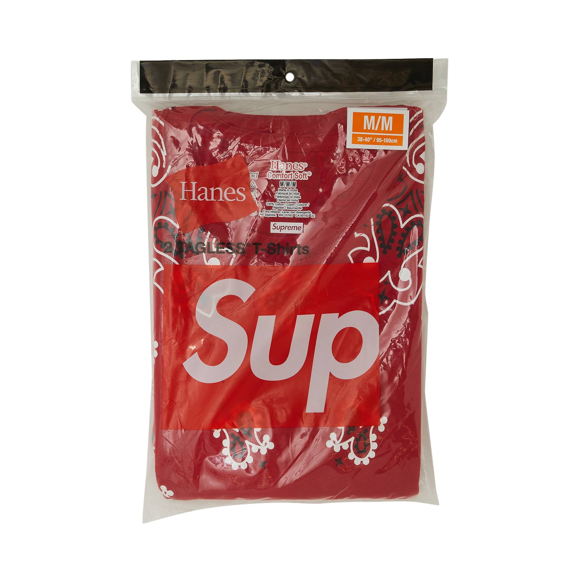 Supreme x Hanes factory Bundle