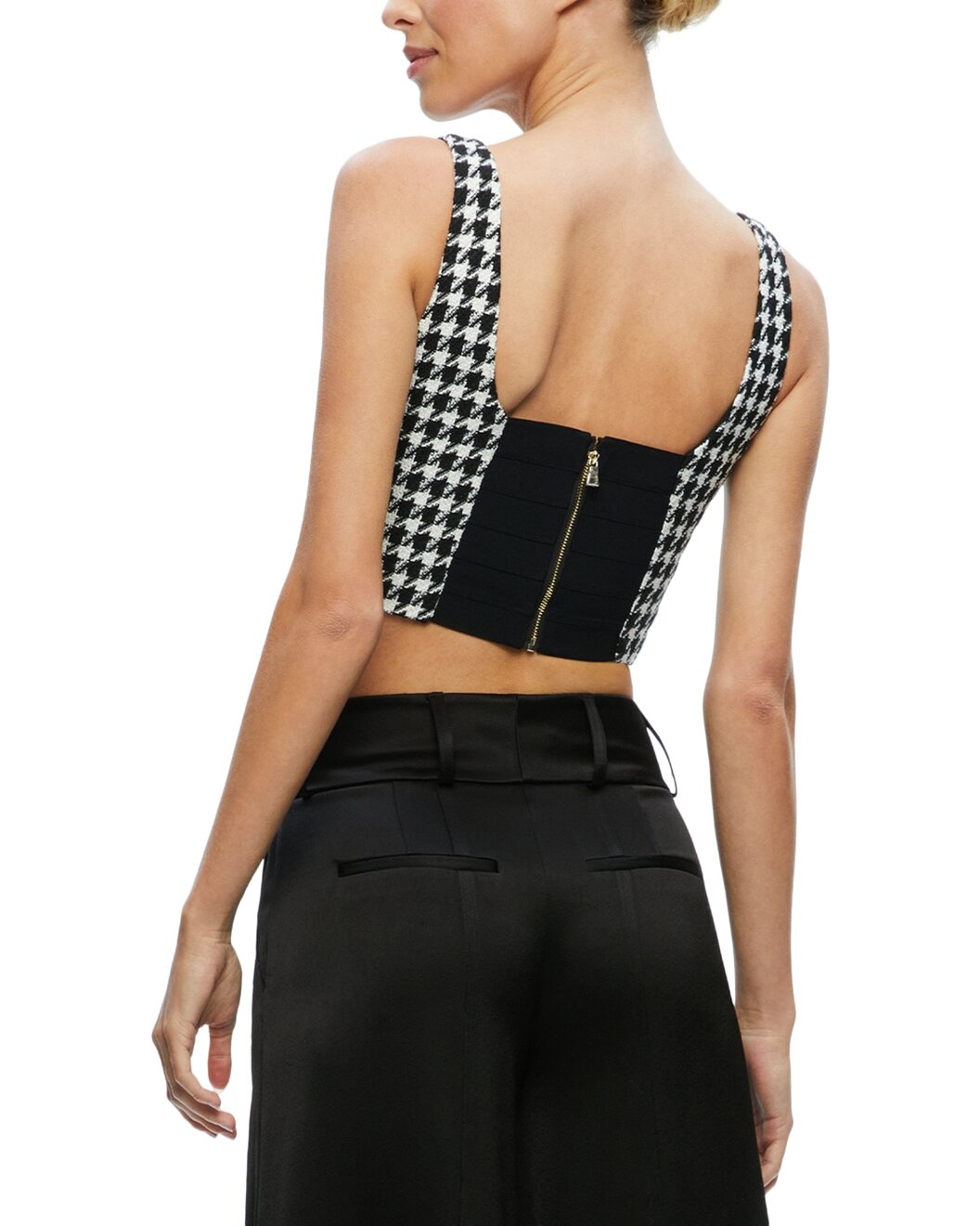 alice + olivia Breslin Boned Corset Top - 2