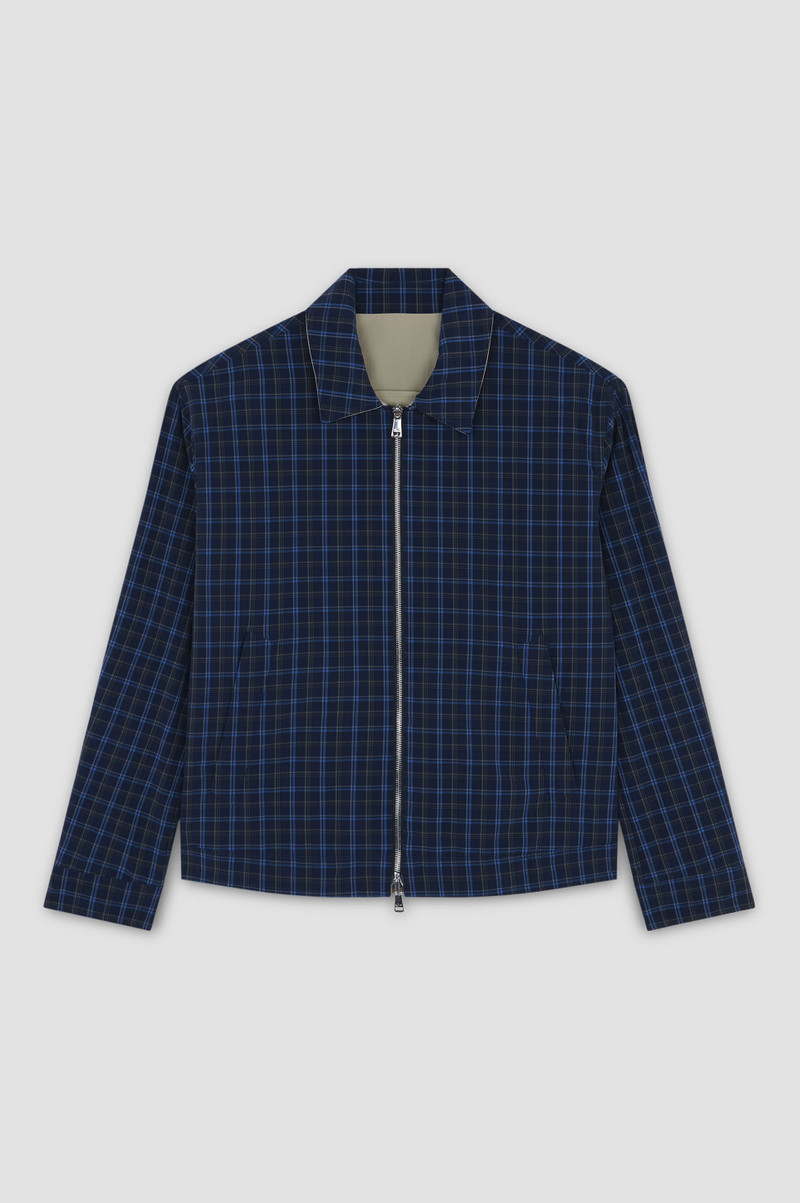 REVERSIBLE JACKET WITH PLAID PATTERN 1