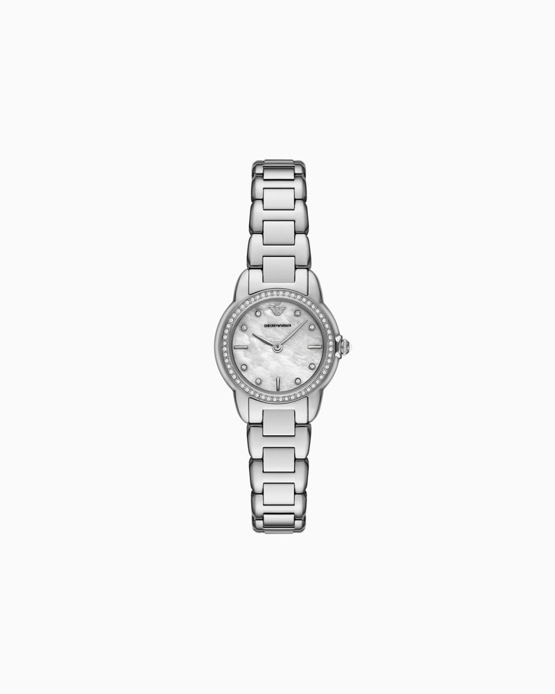 TWO-HAND STAINLESS STEEL WATCH 1