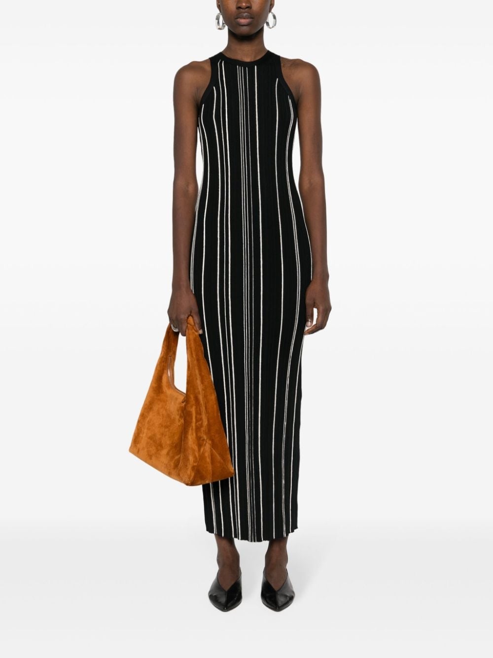 ribbed maxi tank dress - 2