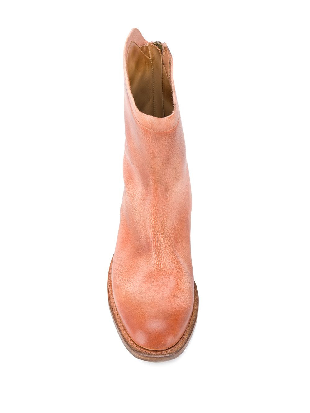 zipped cowgirl boots - 4