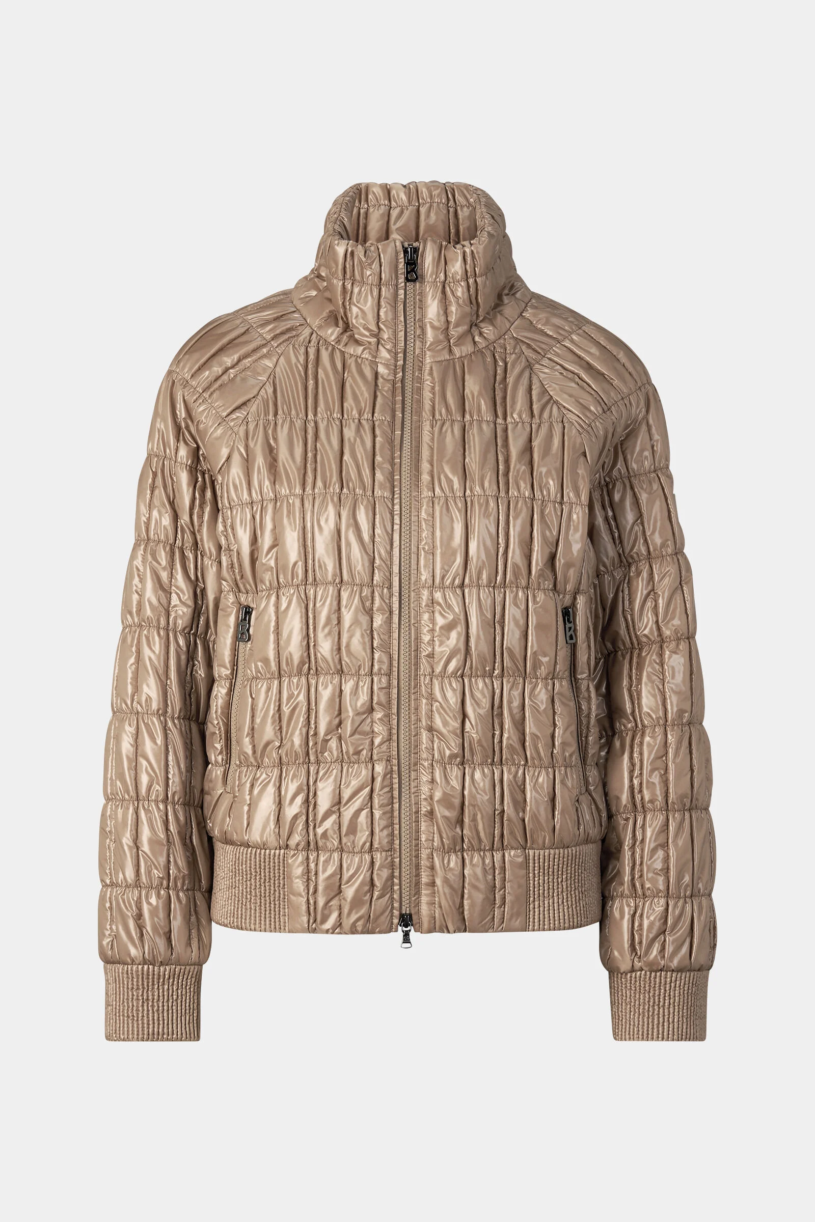 Sherry quilted jacket in Camel - 1