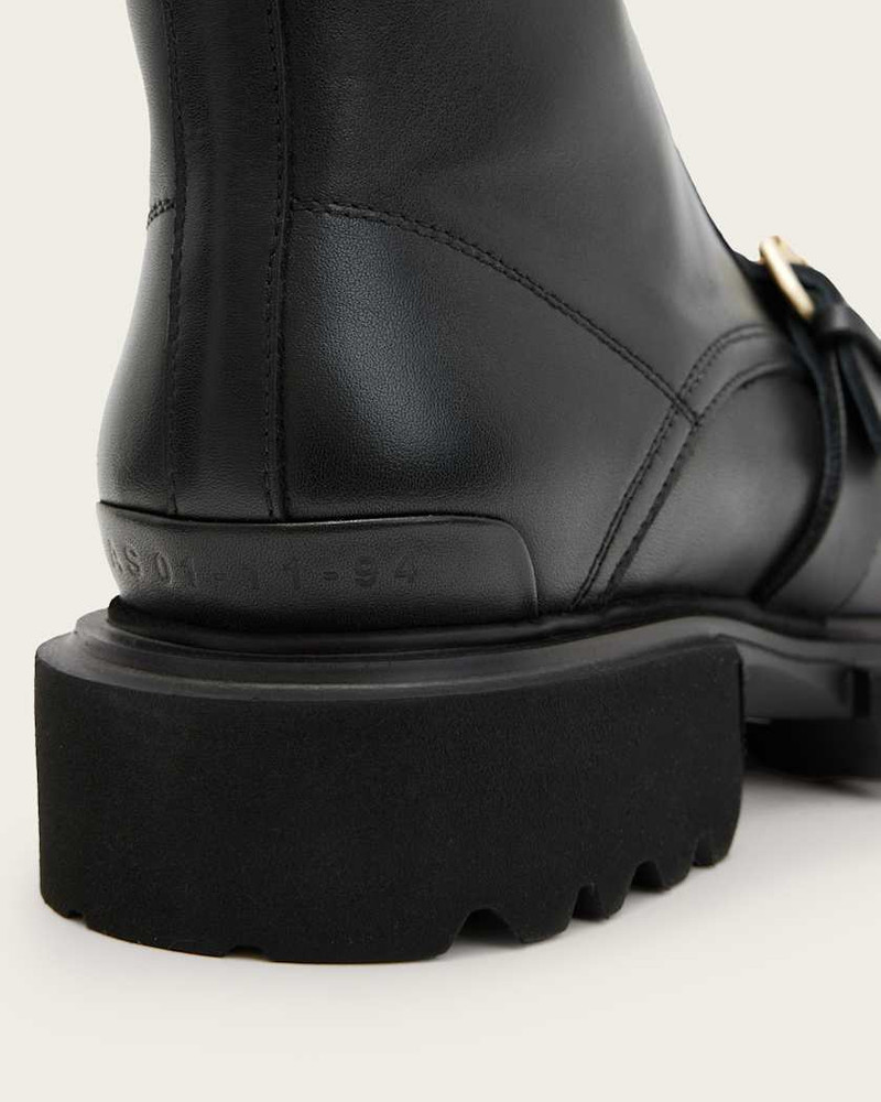 TORI LEATHER BOOTS 6