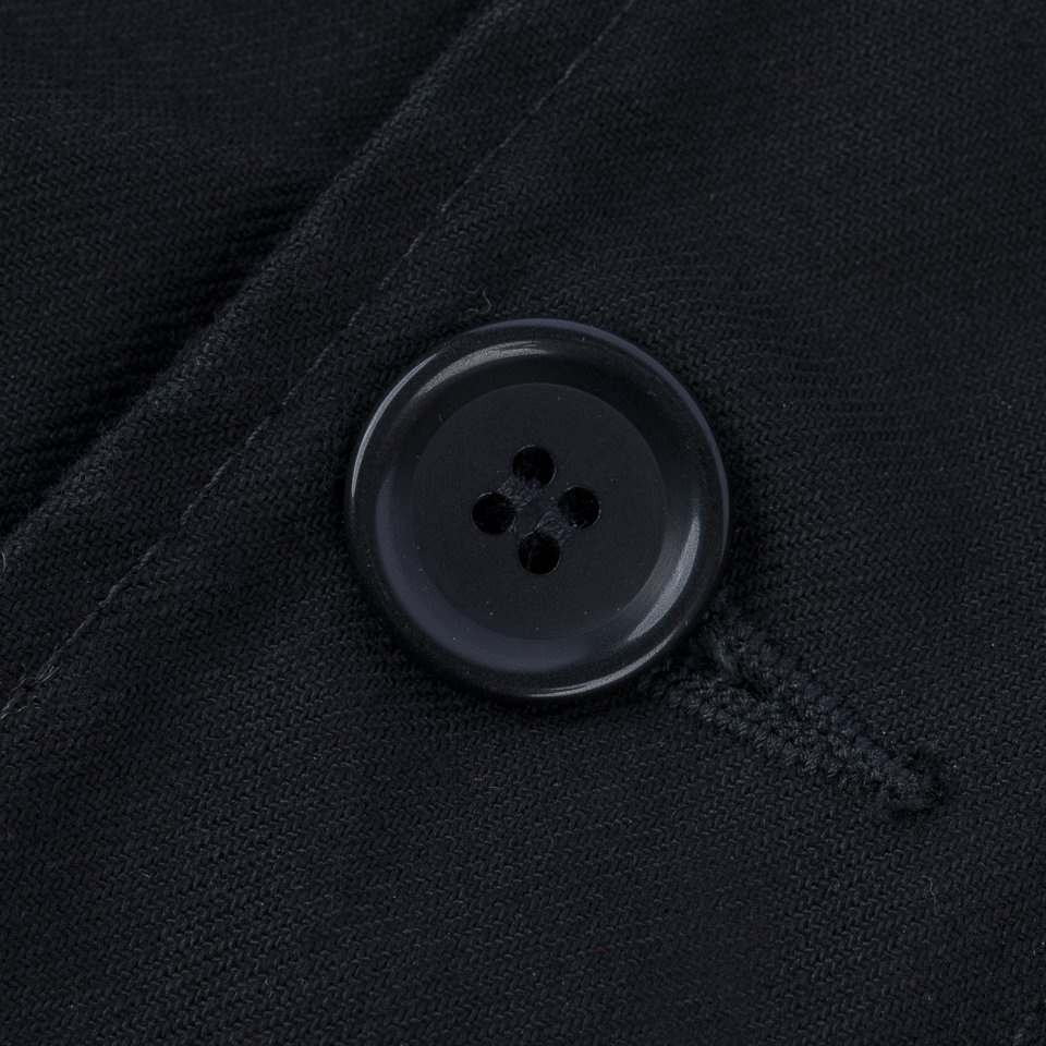 IHM-39-BLK Military Serge A2 Deck Jacket - Black - 17