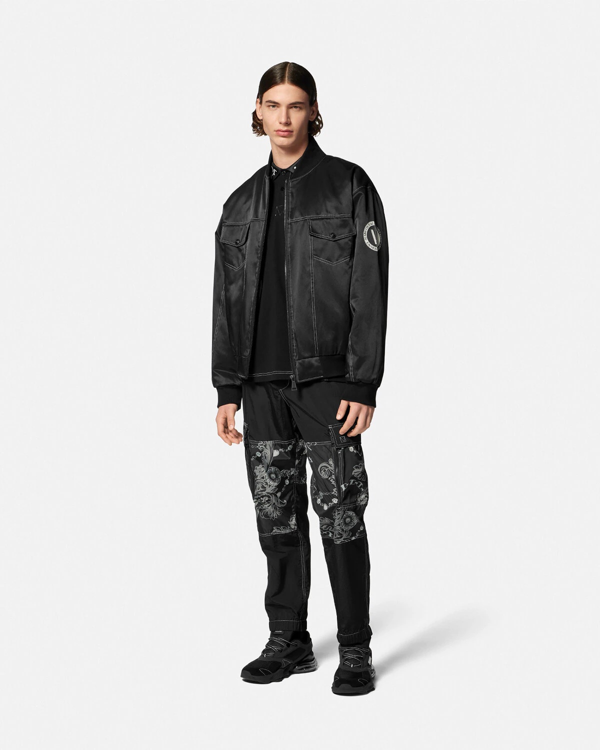 Chain Couture Cargo Pants - 2