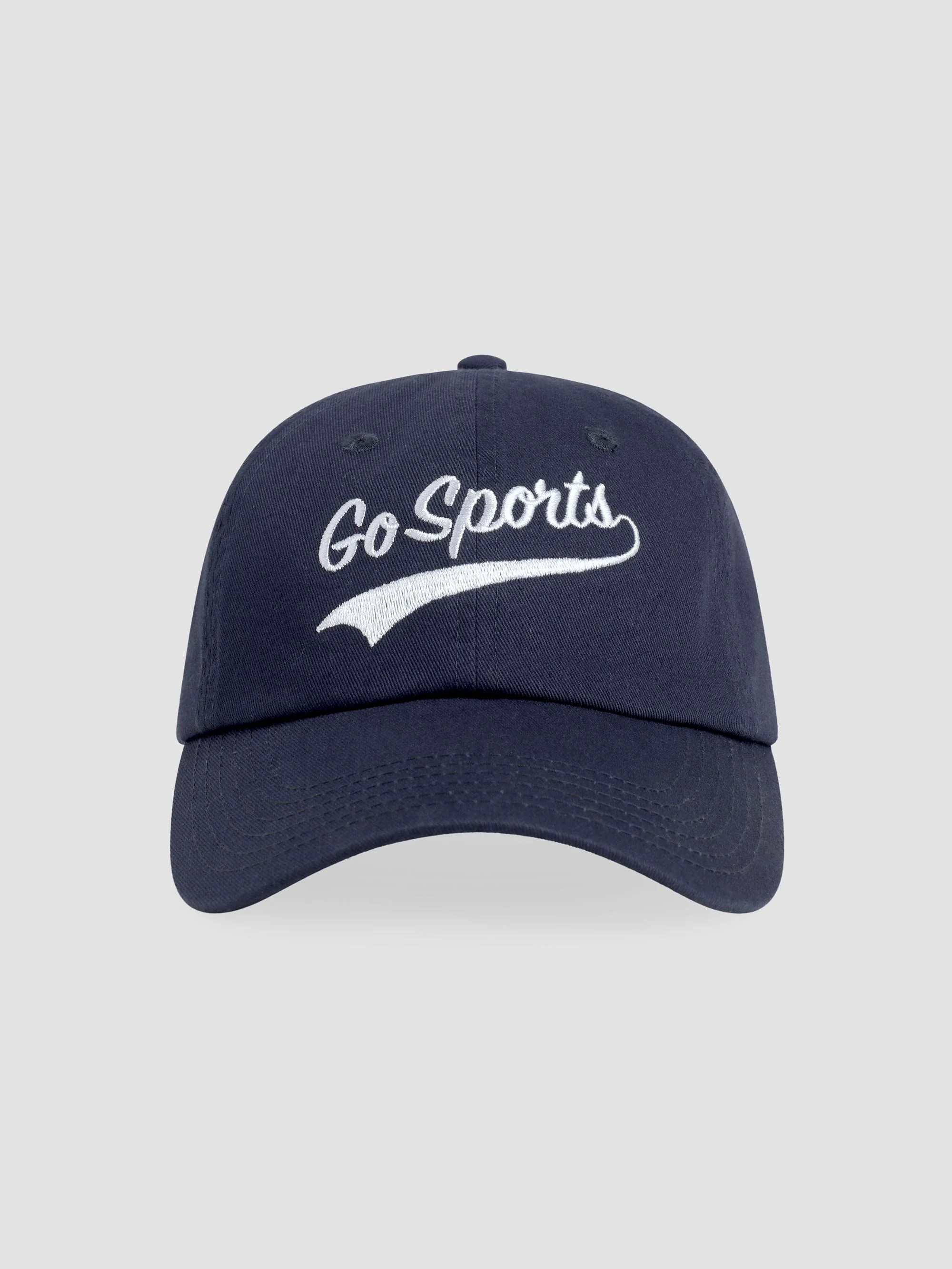 Women's Go Sports Baseball Hat - True Navy White - 1